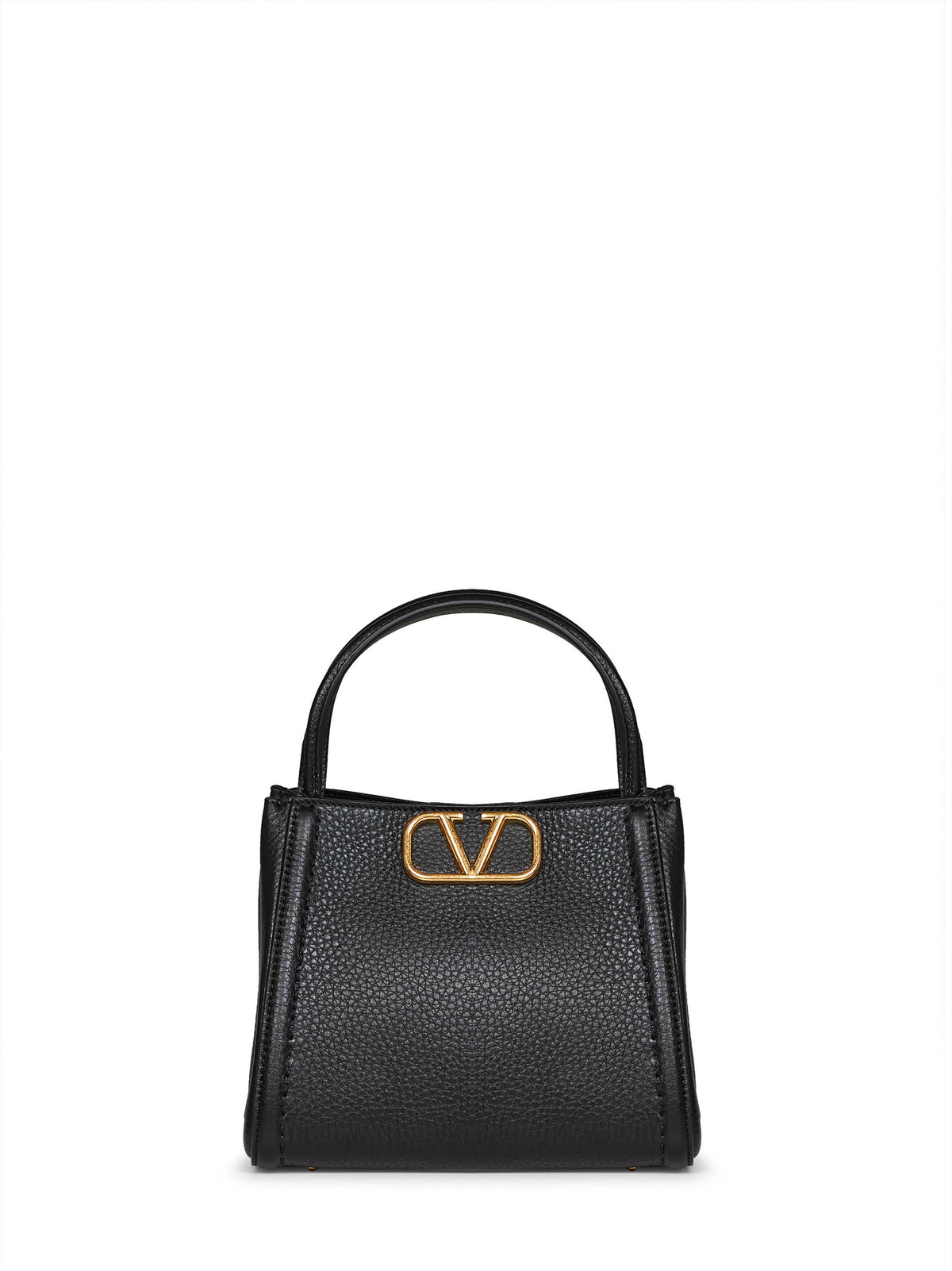 Valentino Garavani Women Black Valentino Garavani Alltime Small Handbag VALENTINO GARAVANI