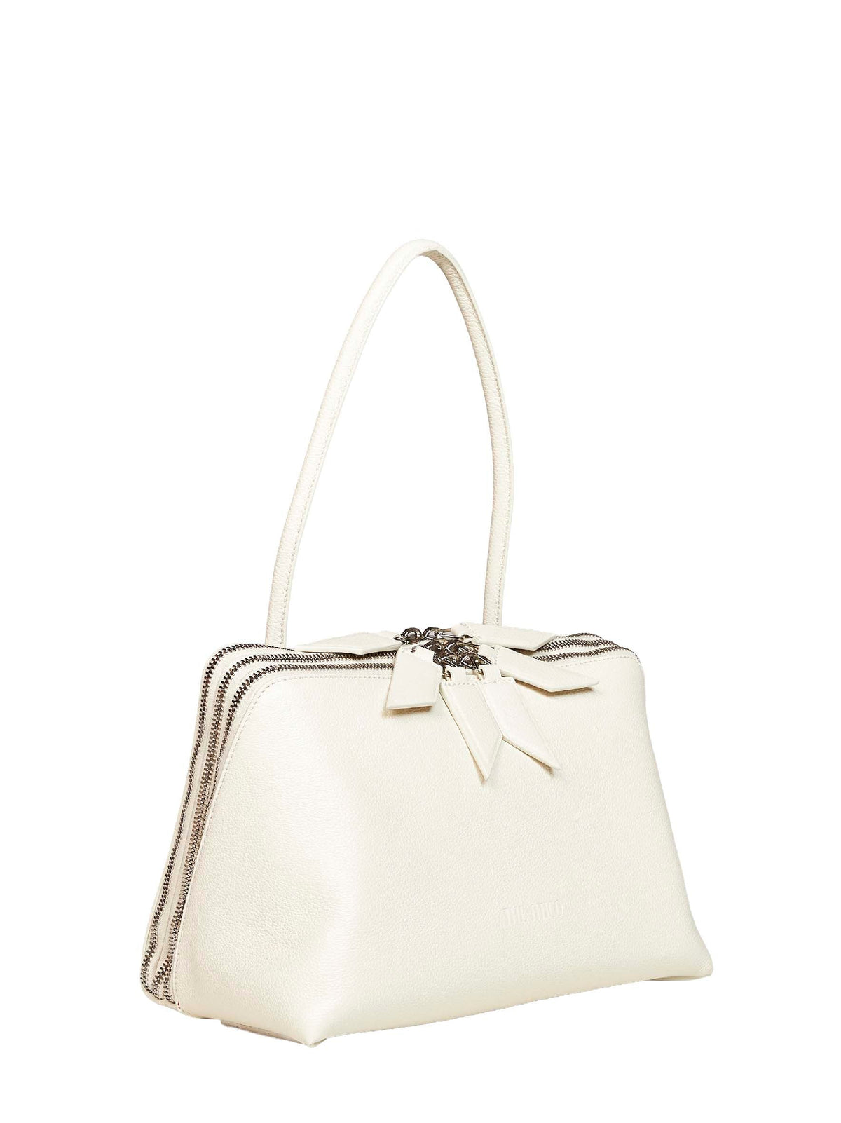 The Attico Women Sand "L'altra Di Milano" Shoulder Bag THE ATTICO