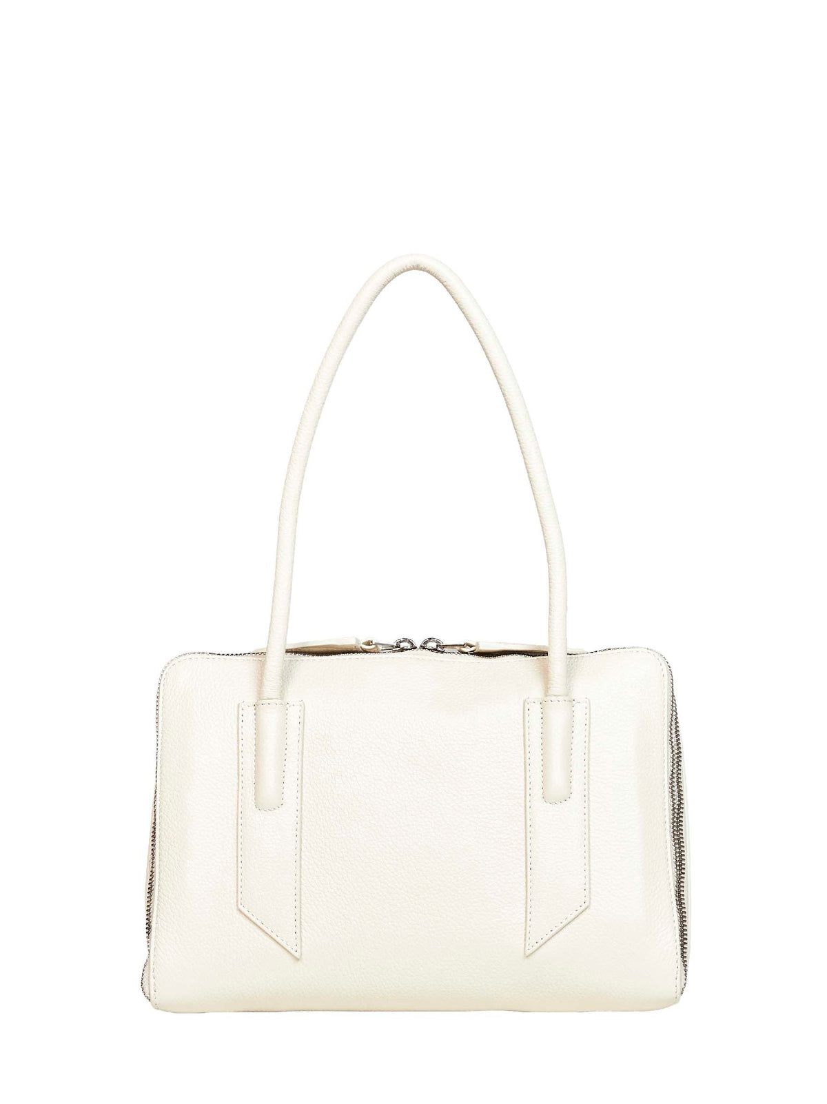 The Attico Women Sand "L'altra Di Milano" Shoulder Bag THE ATTICO