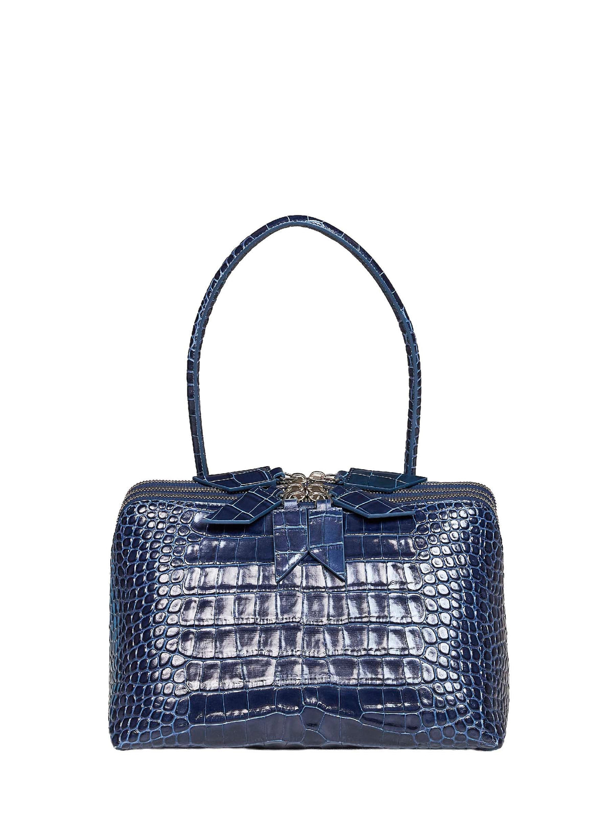 The Attico Women Dark Blue "L'altra Di Milano" Shoulder Bag THE ATTICO