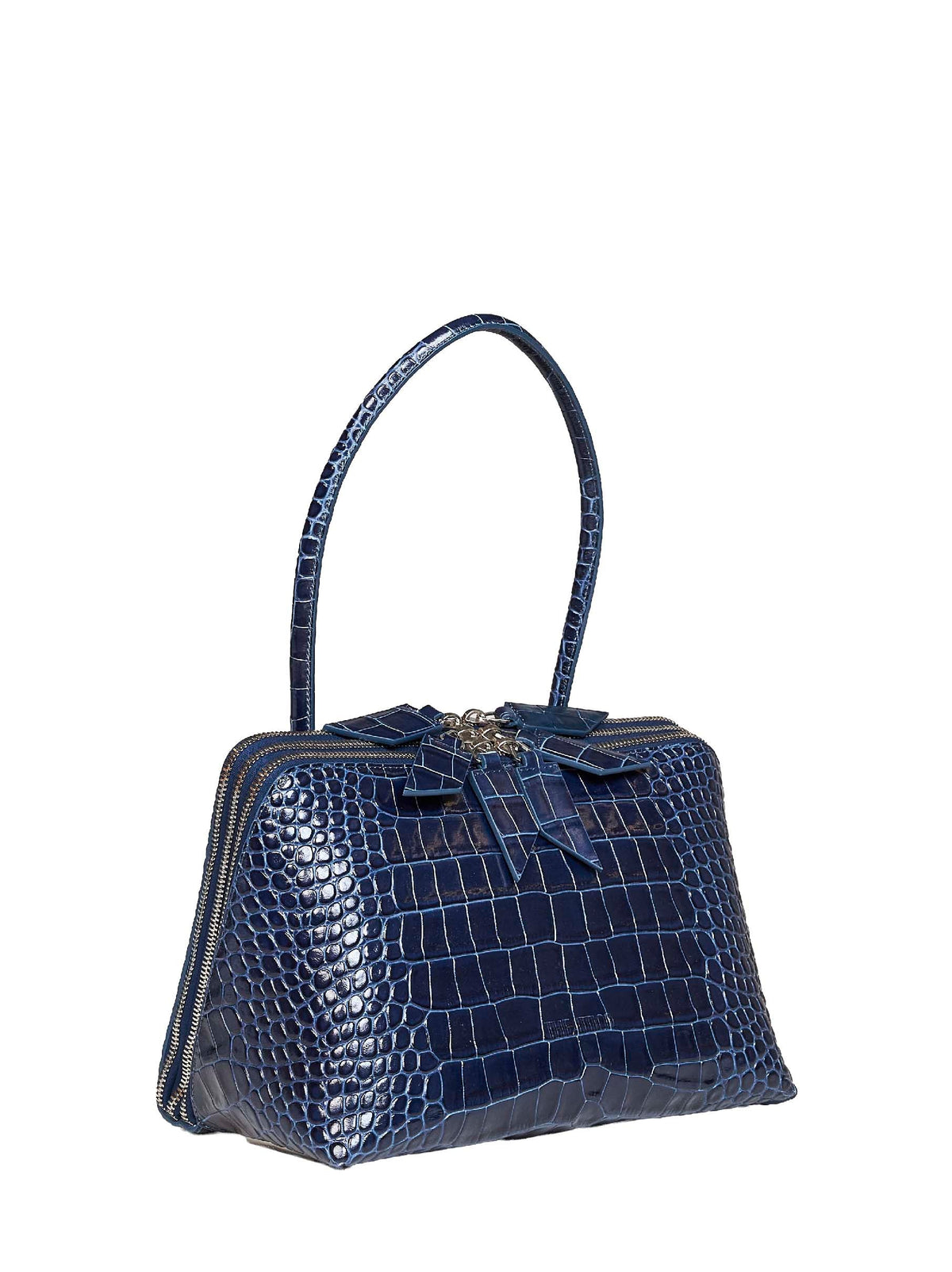 The Attico Women Dark Blue "L'altra Di Milano" Shoulder Bag THE ATTICO