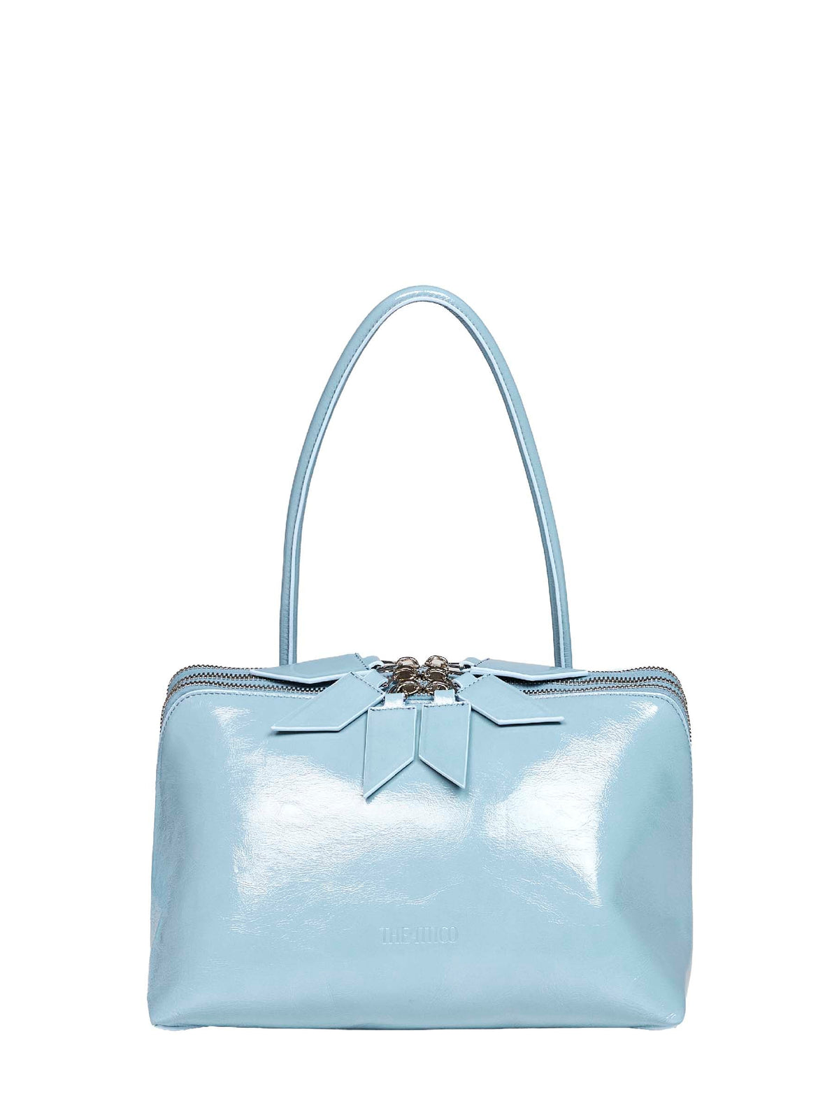 The Attico Women Sky Blue "L'altra Di Milano" Shoulder Bag THE ATTICO