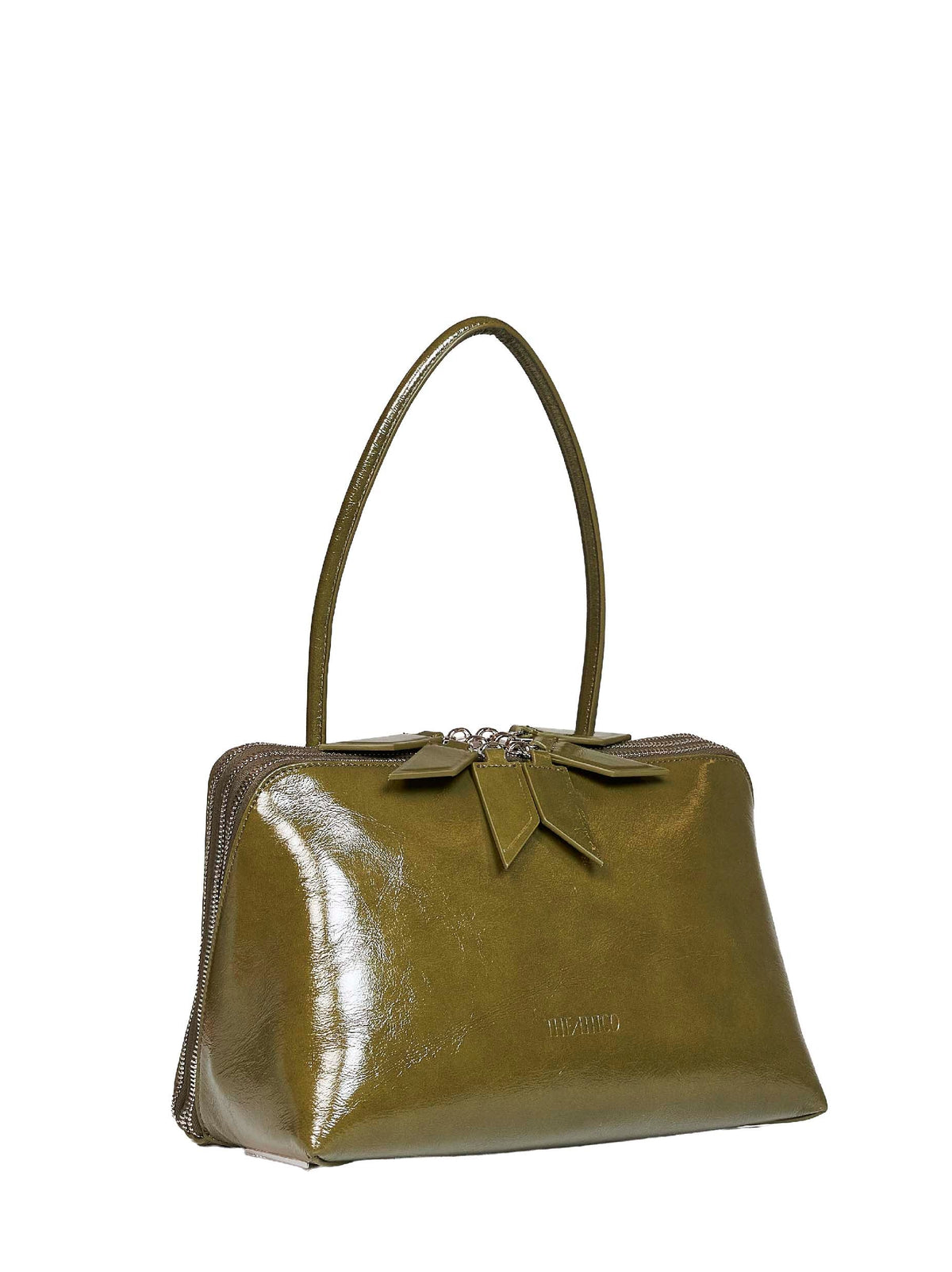 The Attico Women Olive "L'altra Di Milano" Shoulder Bag<Br/> THE ATTICO