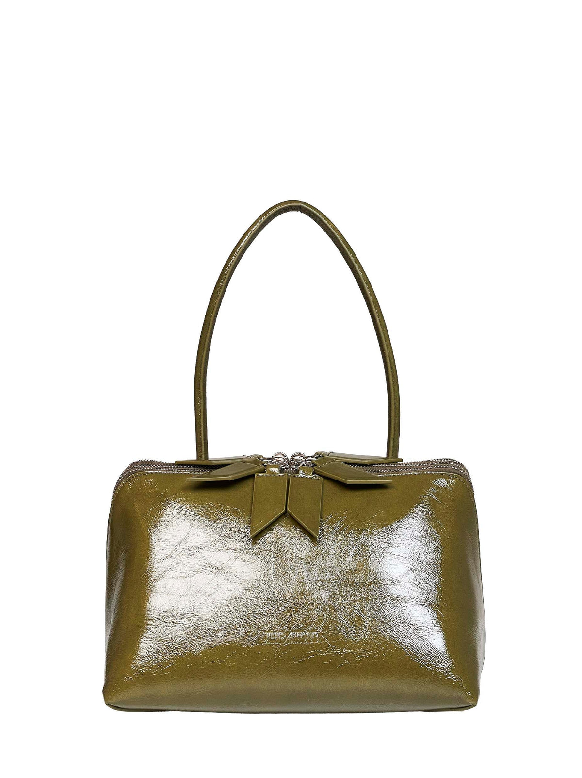 The Attico Women Olive "L'altra Di Milano" Shoulder Bag<Br/> THE ATTICO