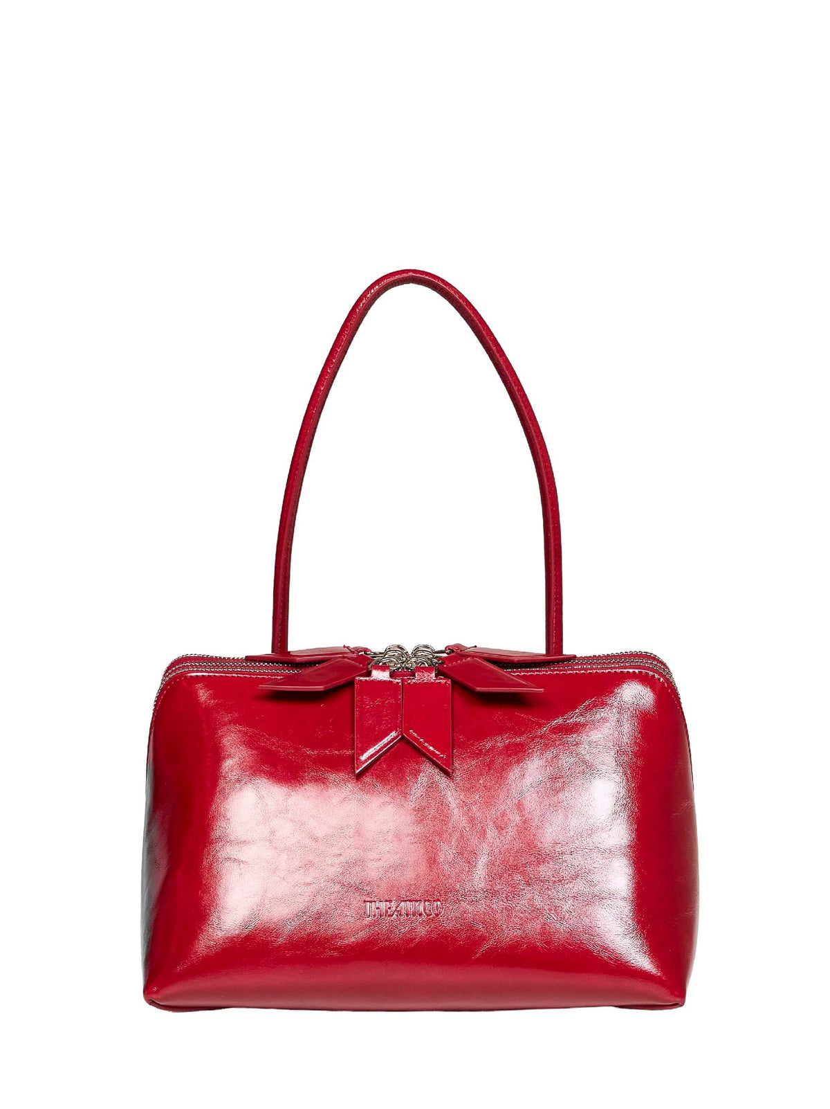 The Attico Women Deep Red "L'altra Di Milano" Shoulder Bag THE ATTICO
