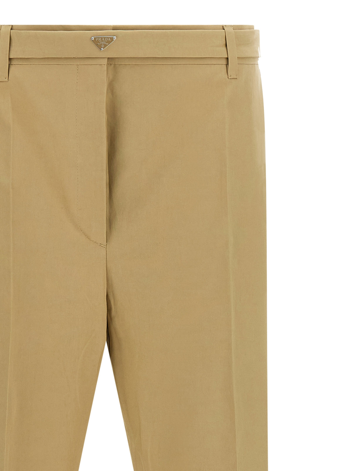 Prada Women Panama Old Cotton Pants PRADA