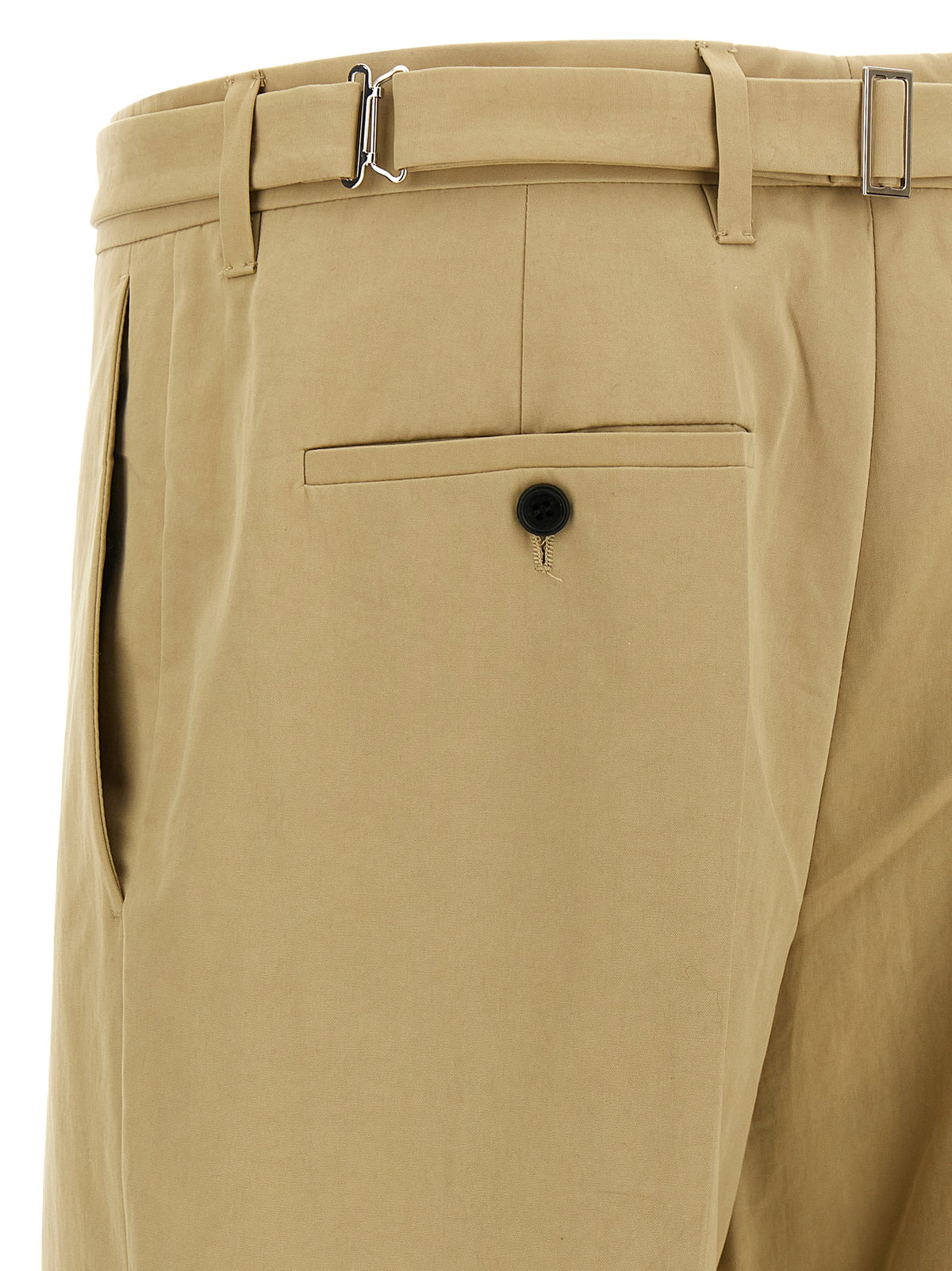 Prada Women Panama Old Cotton Pants PRADA