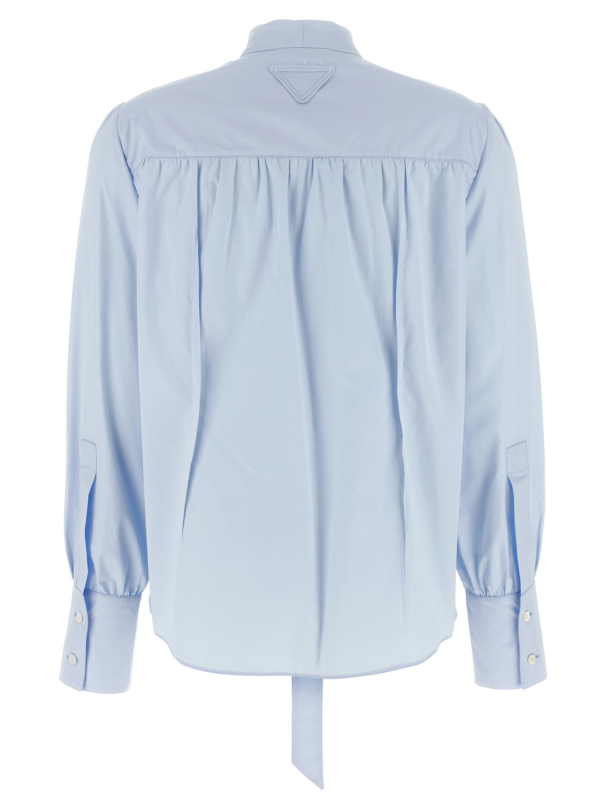 Prada Women Lavallière Collar Shirt PRADA