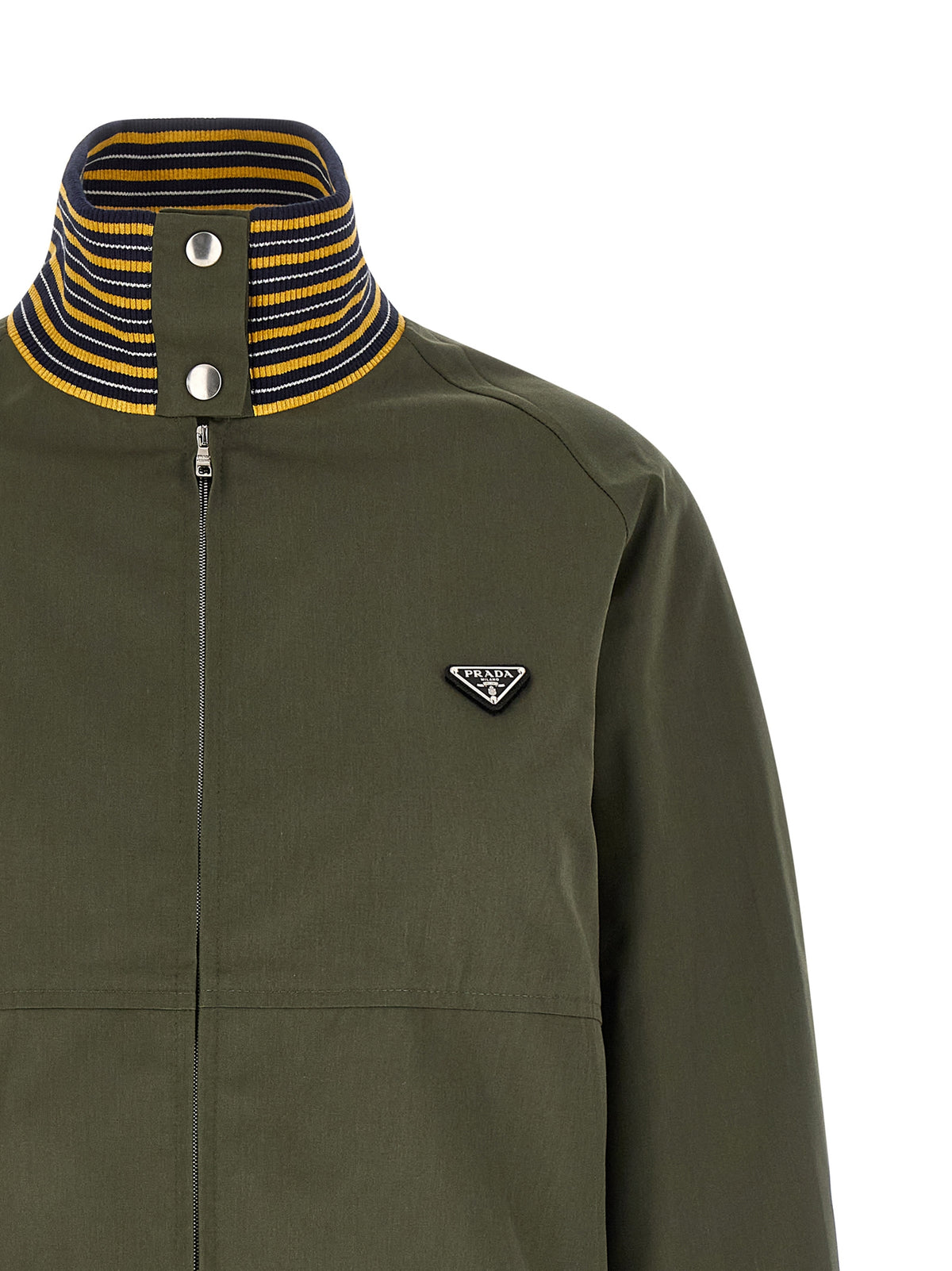 Prada Women Logo Bomber Jacket PRADA