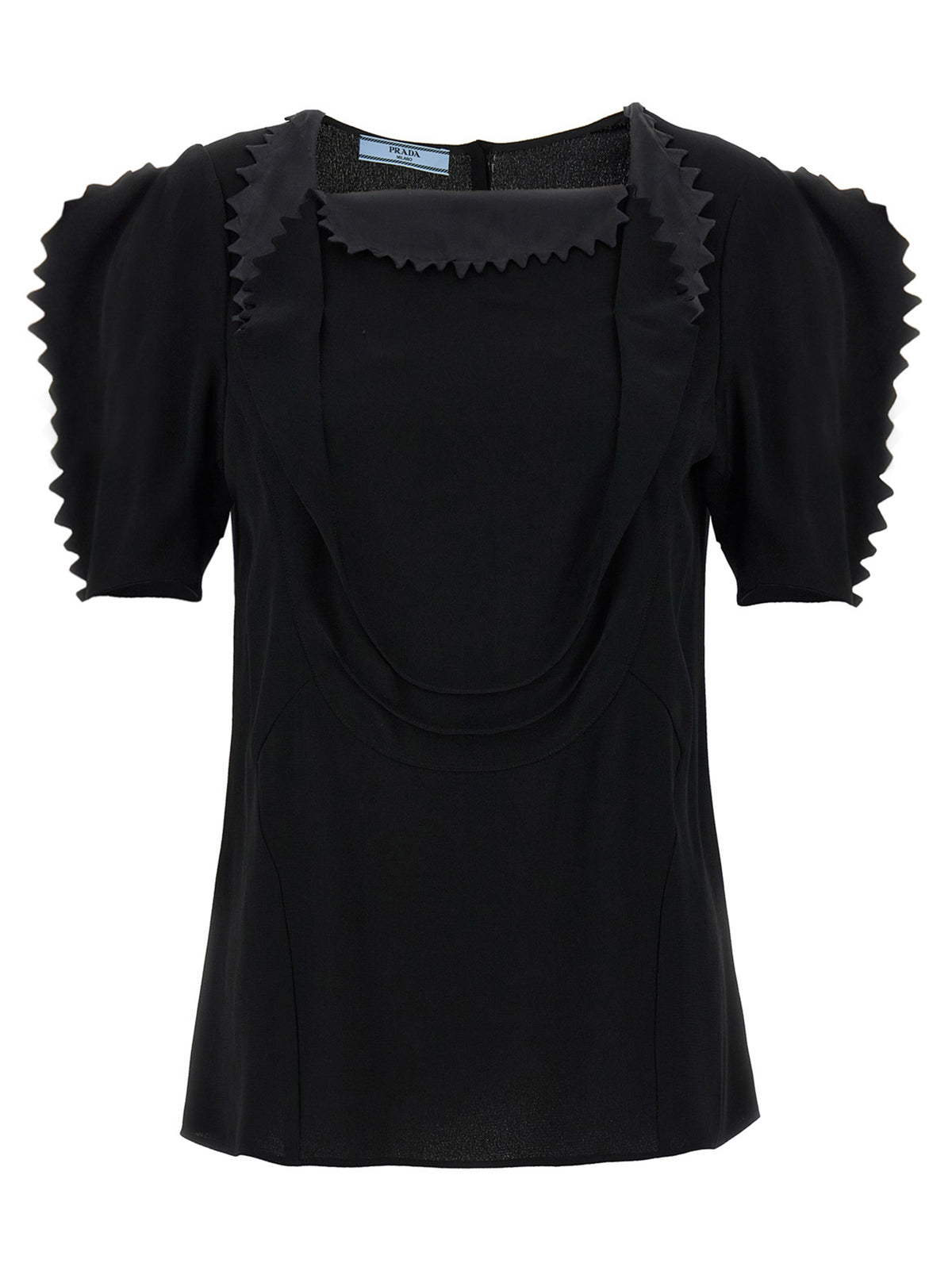 Prada Women Cady Crêpe Top PRADA