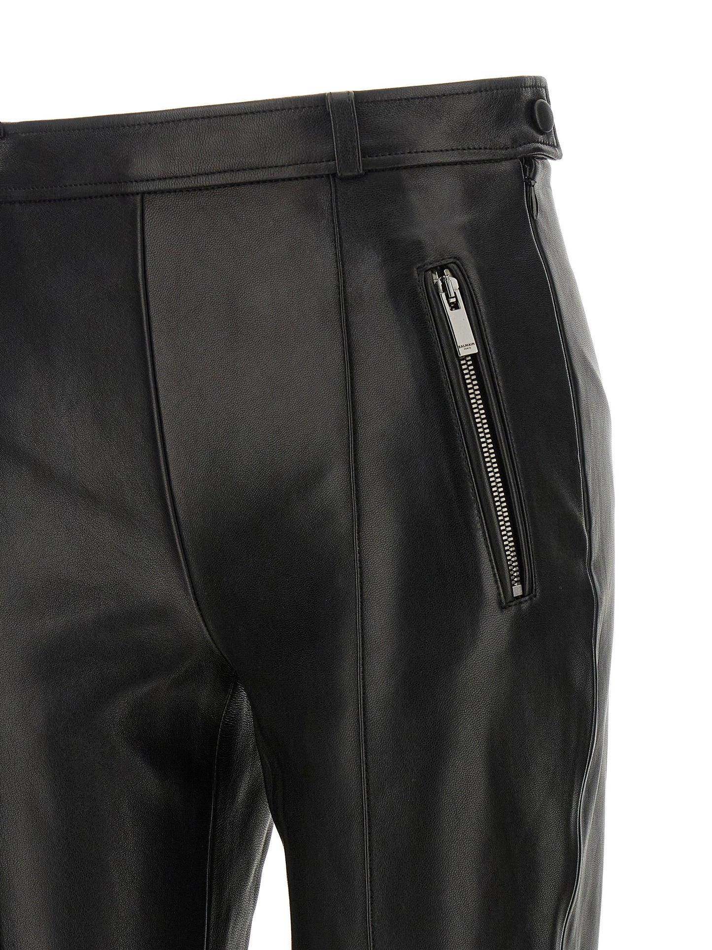 Balmain Women Leather Fuseau BALMAIN
