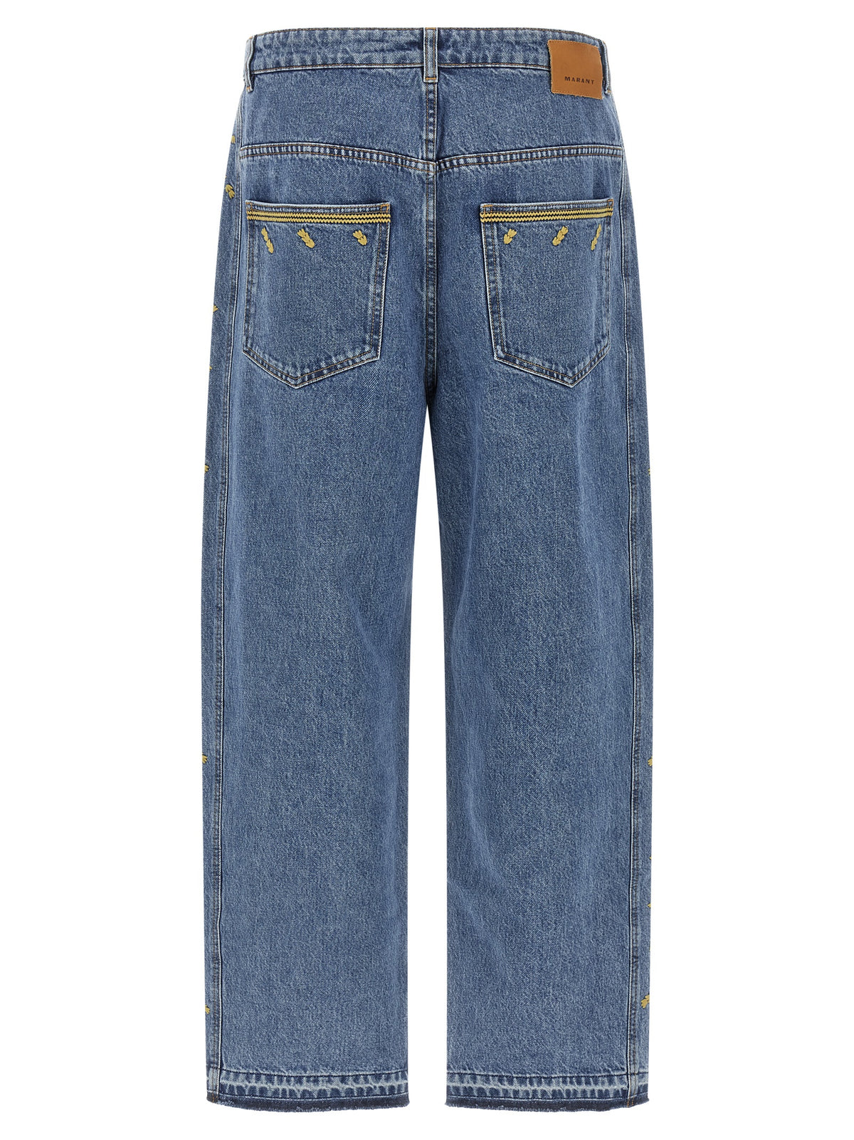 Marant Men 'Jorian' Jeans With Embroideries ISABEL MARANT