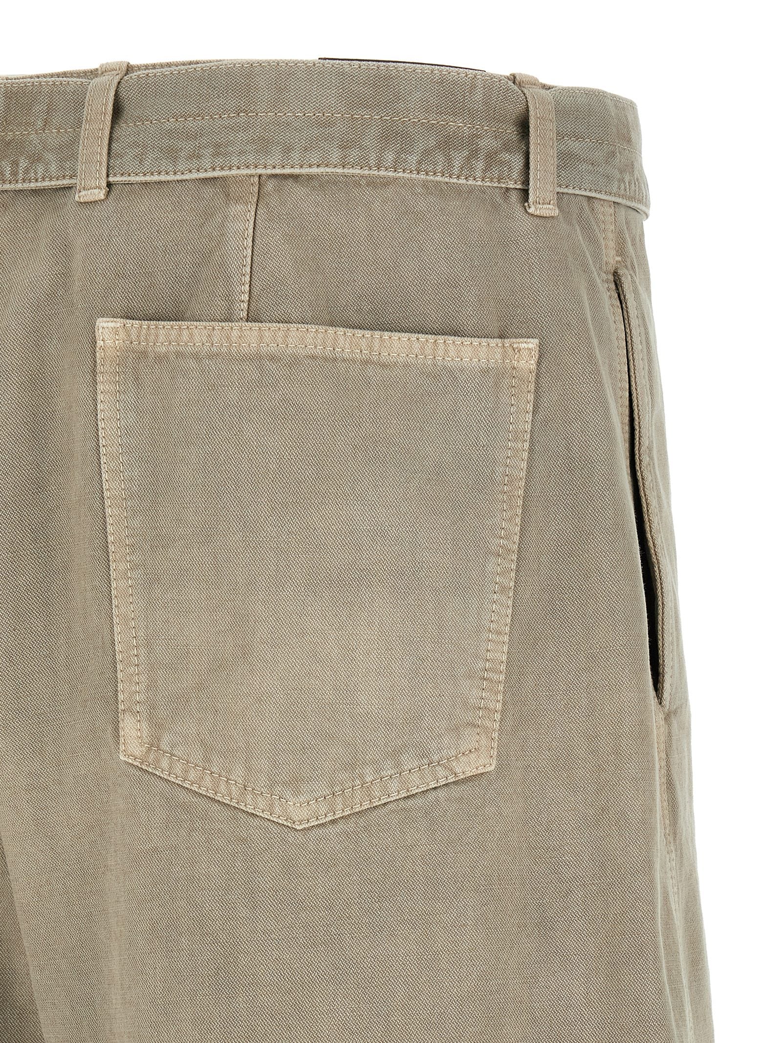 Lemaire Men Denim Bermuda Shorts LEMAIRE