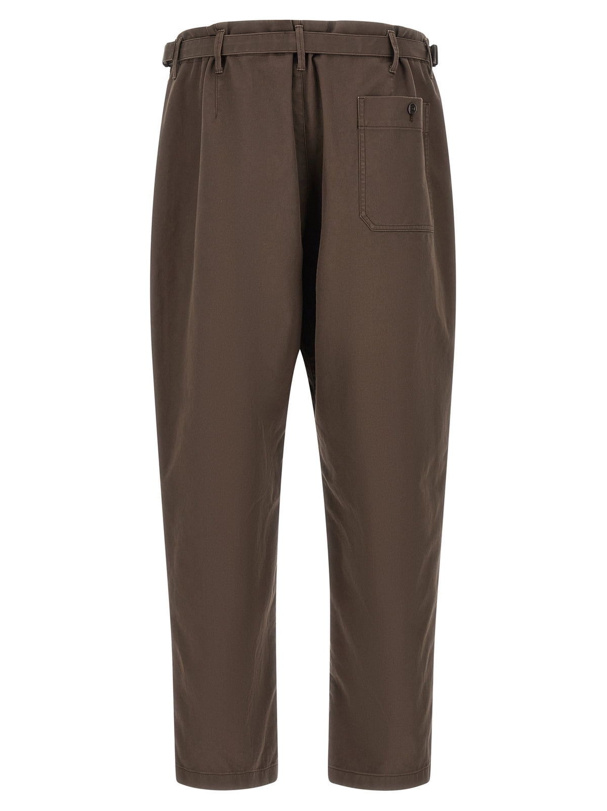 Lemaire Men Brown Tapered Pants LEMAIRE