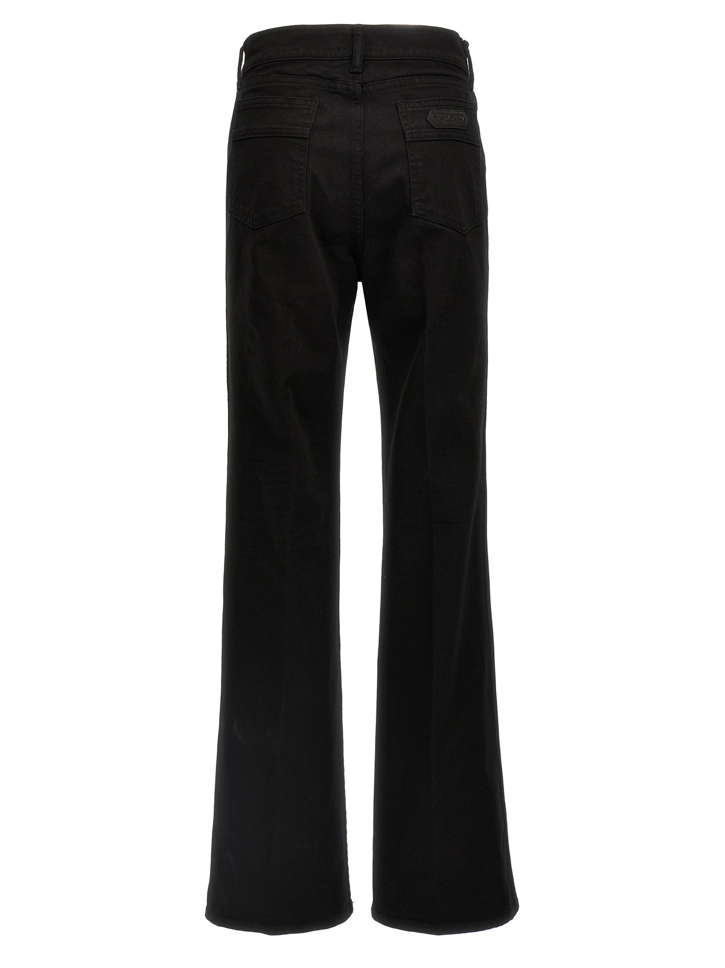 Tom Ford Women 'Stretch Twill Denim Wide Flare' Jeans TOM FORD