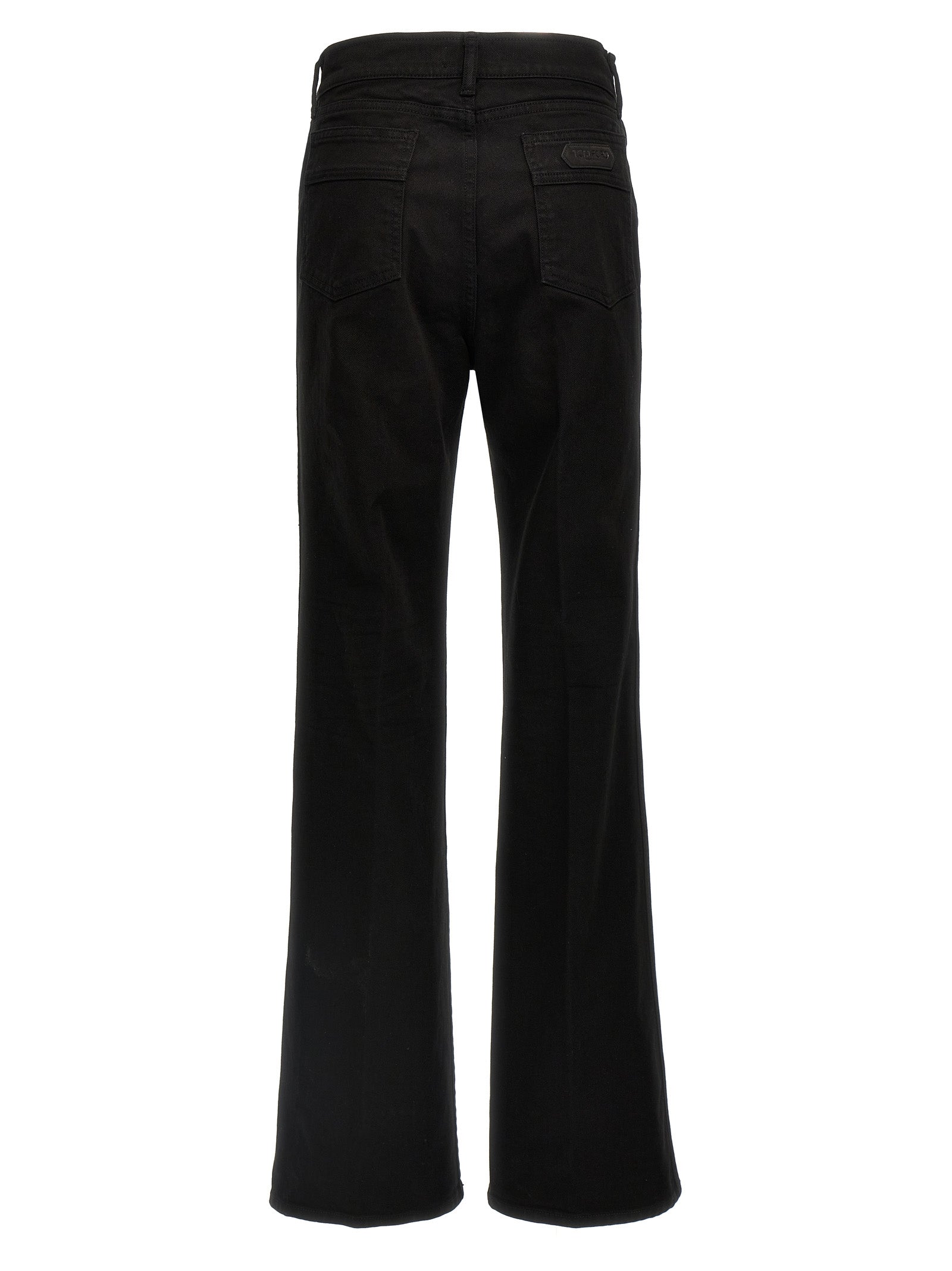 Tom Ford Women 'Stretch Twill Denim Wide Flare' Jeans TOM FORD