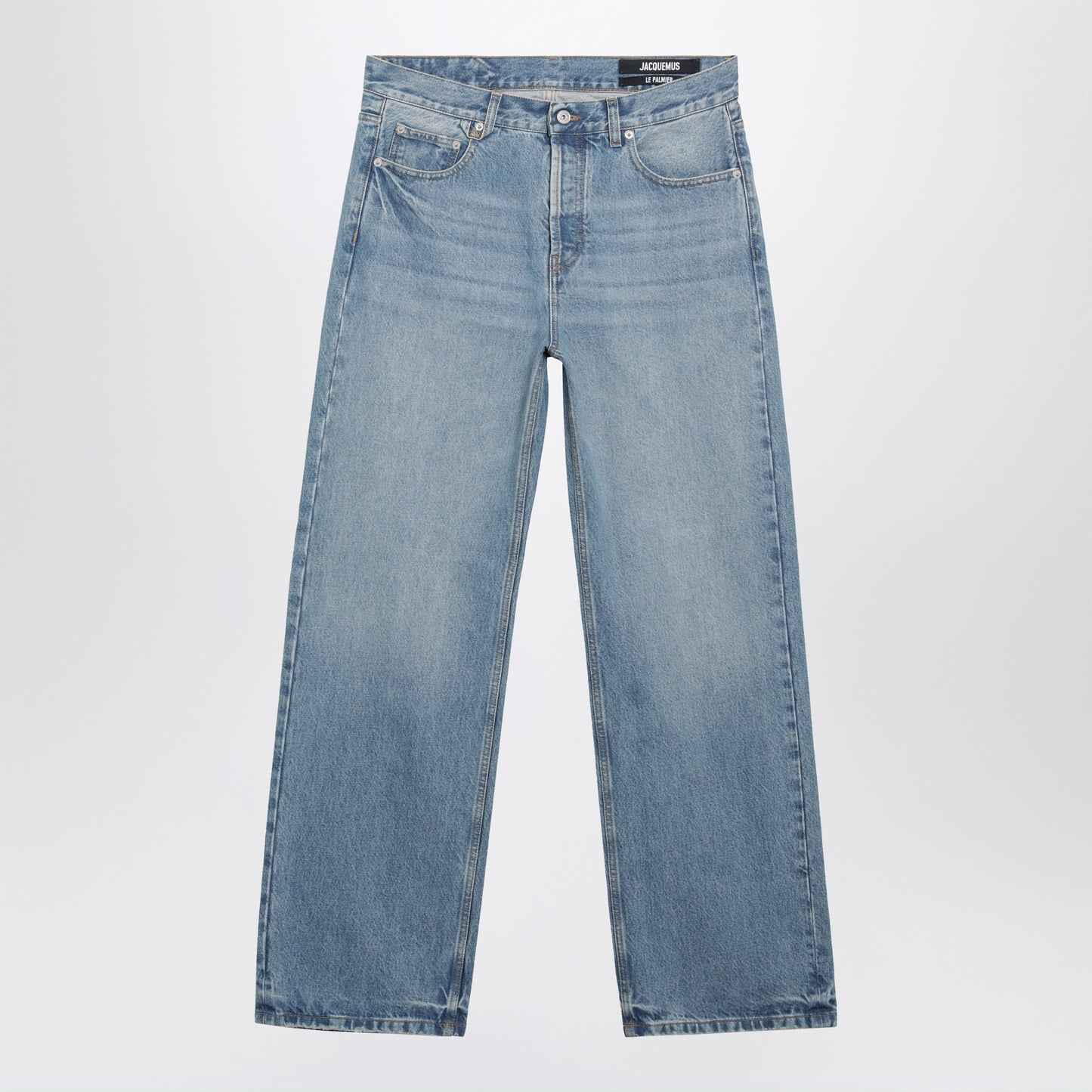 Jacquemus Straight-Leg Jeans In Blue De-Nã®Mes Denim Men JACQUEMUS