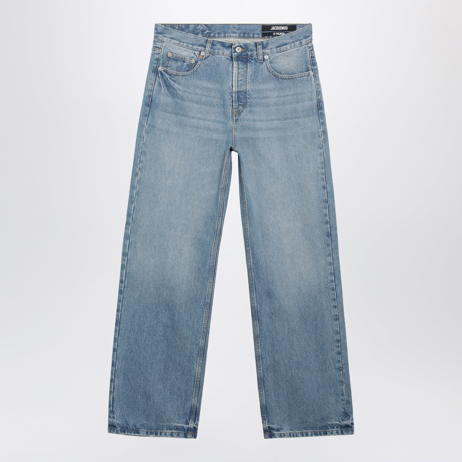 Jacquemus Straight-Leg Jeans In Blue De-Nã®Mes Denim Men JACQUEMUS