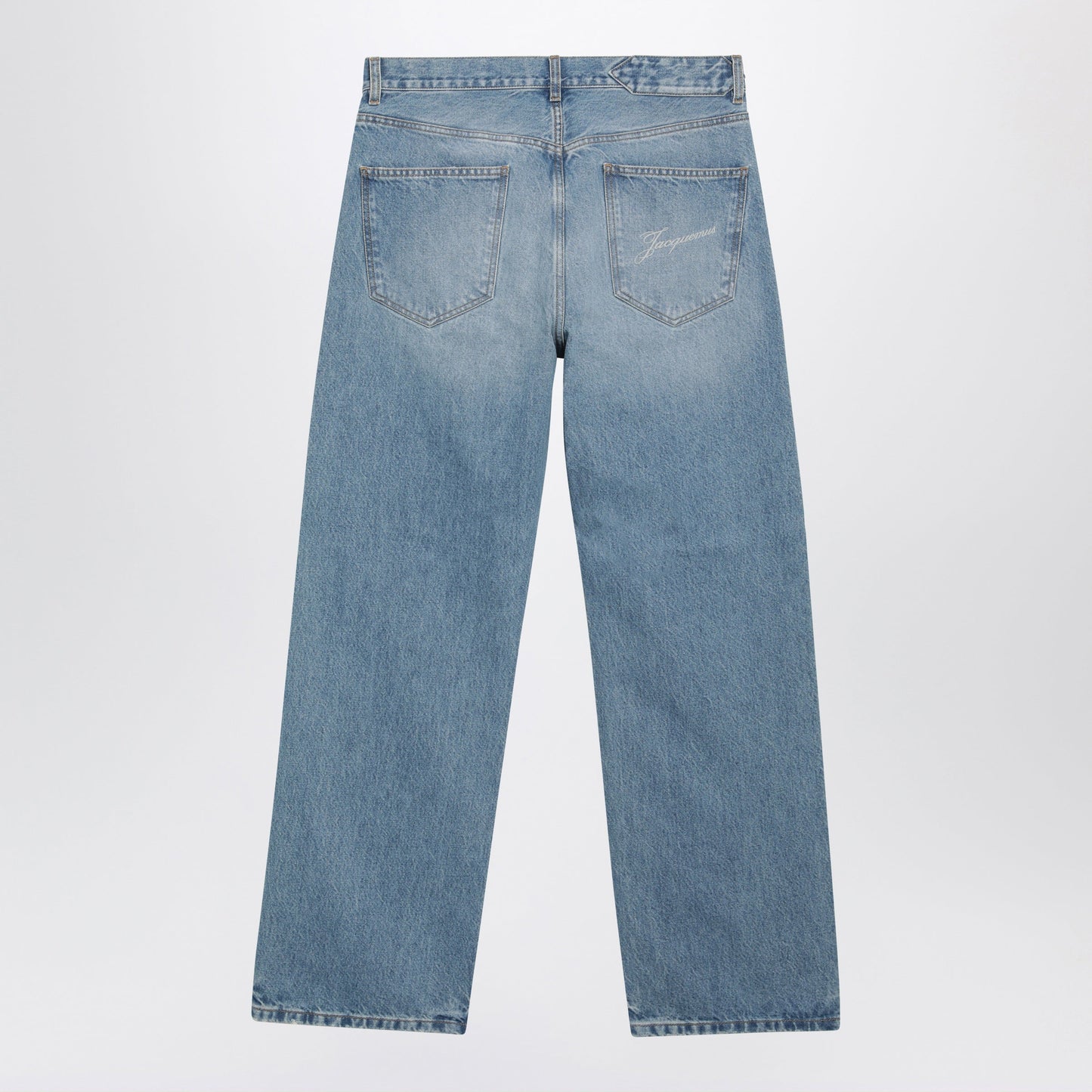 Jacquemus Straight-Leg Jeans In Blue De-Nã®Mes Denim Men JACQUEMUS