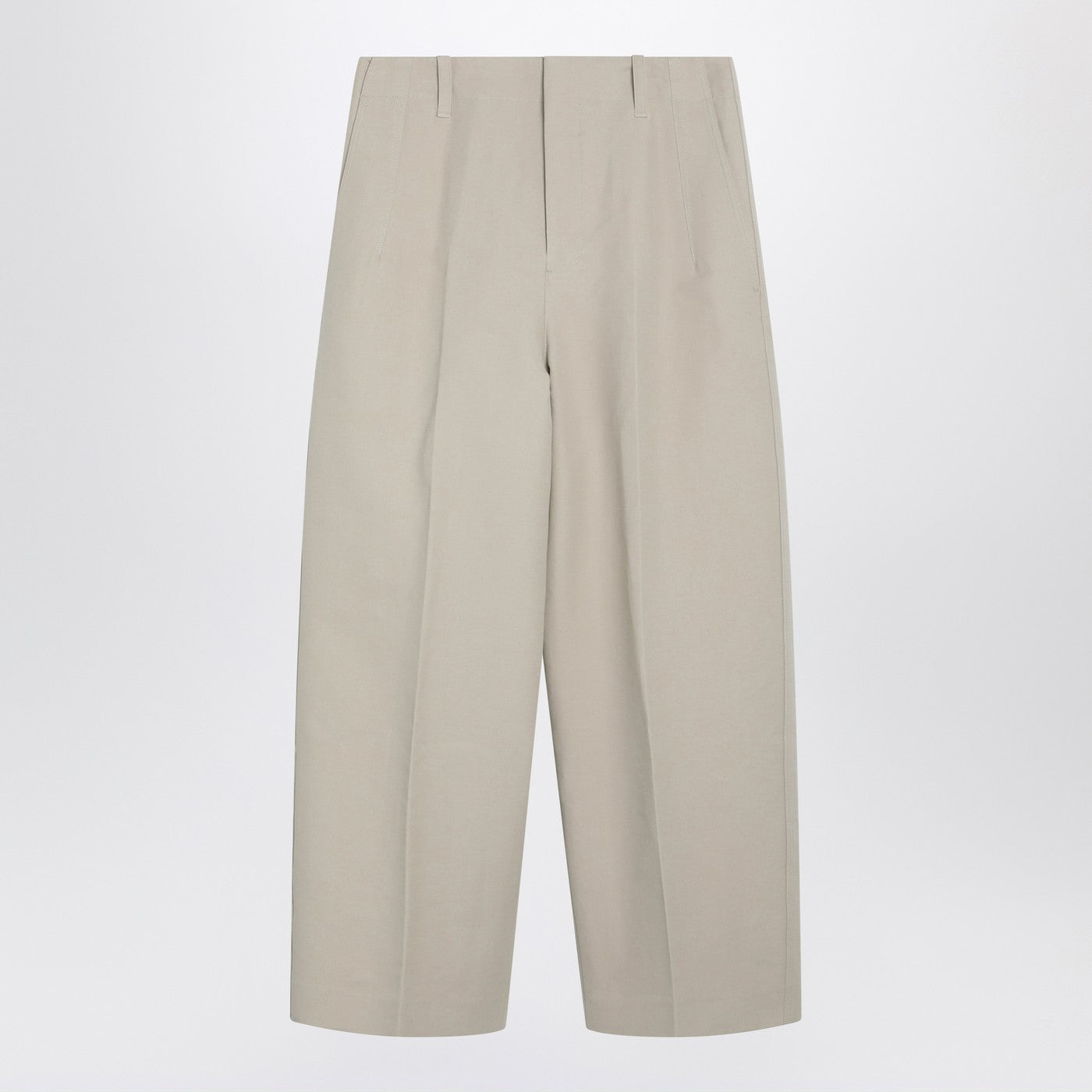 Jacquemus Beige Pastro Trousers In Cotton Canvas Men JACQUEMUS
