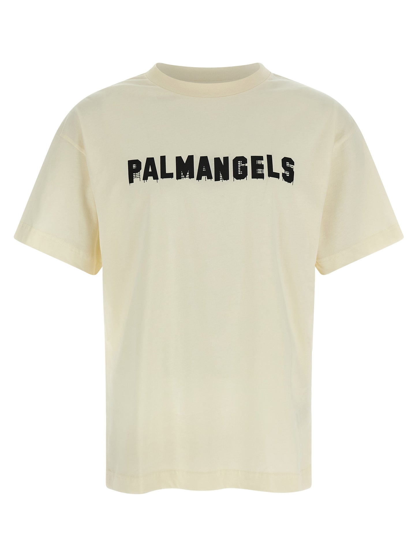 Palm Angels Men Logo Print T-Shirt PALM ANGELS