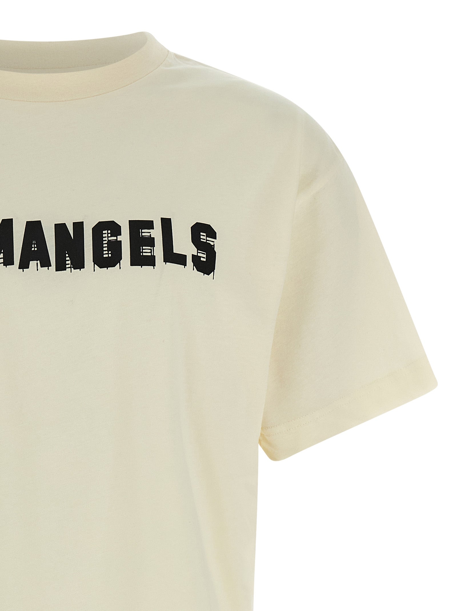 Palm Angels Men Logo Print T-Shirt PALM ANGELS