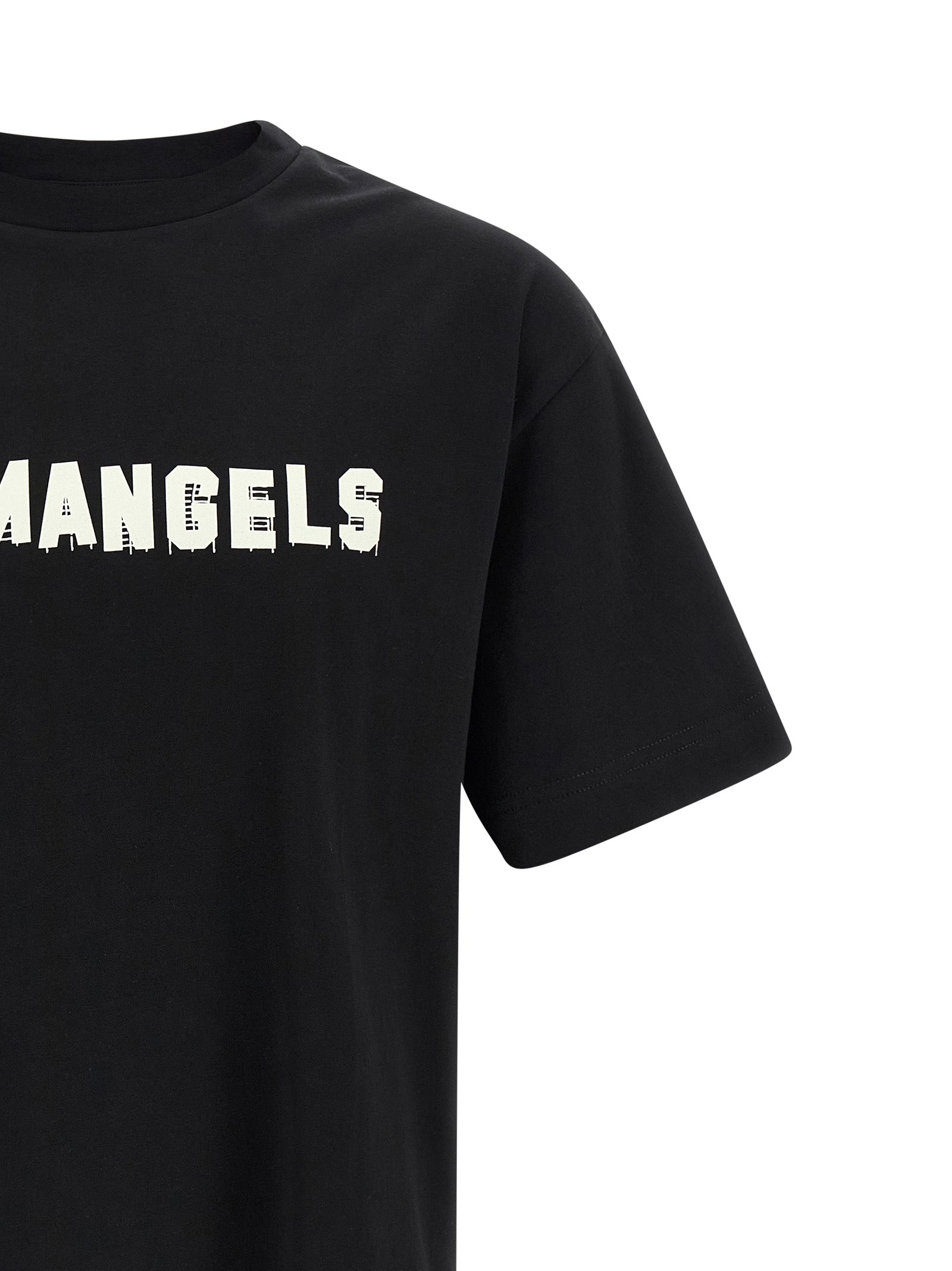 Palm Angels Men Logo Print T-Shirt PALM ANGELS