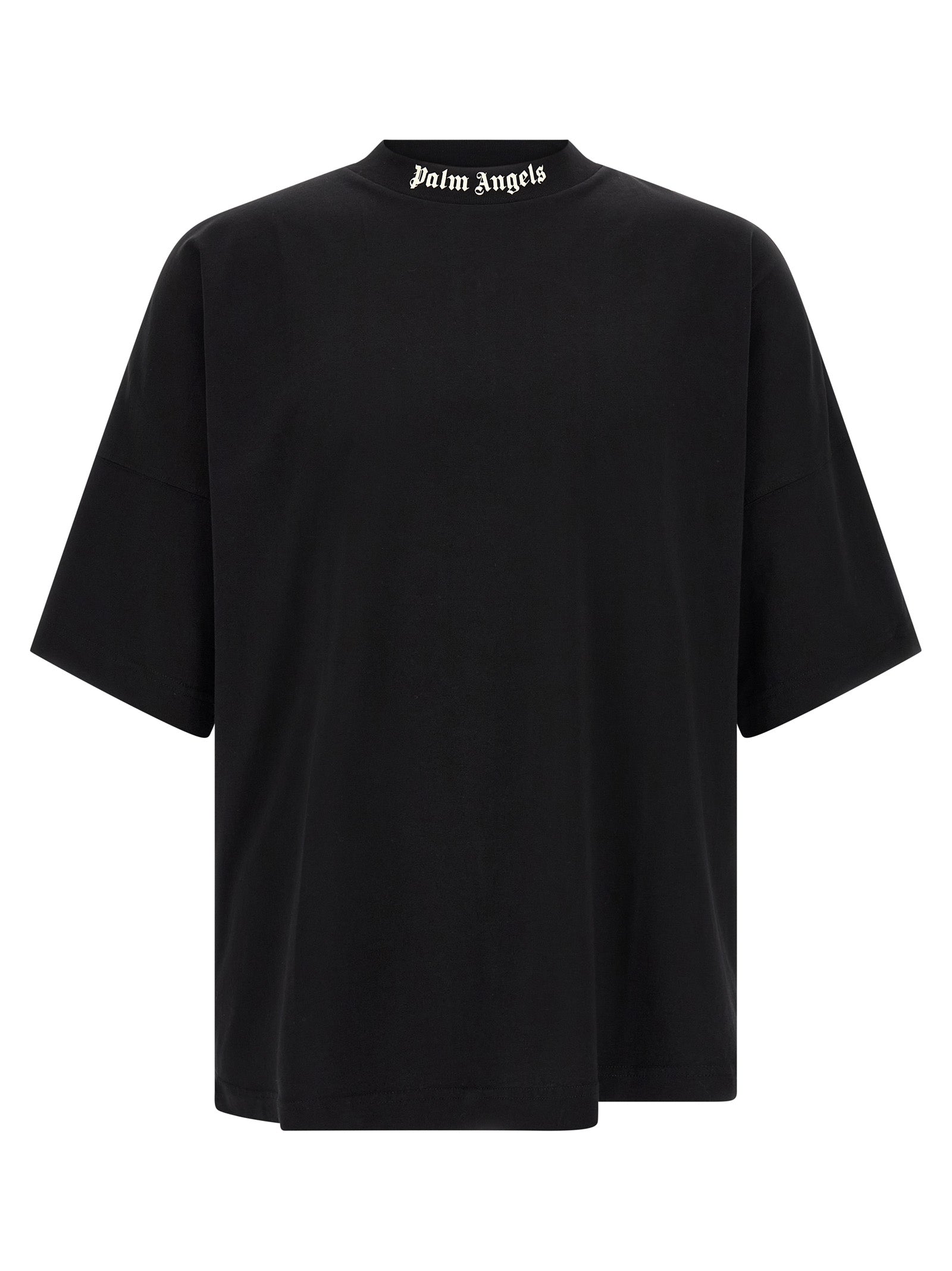 Palm Angels Men Logo Print T-Shirt PALM ANGELS