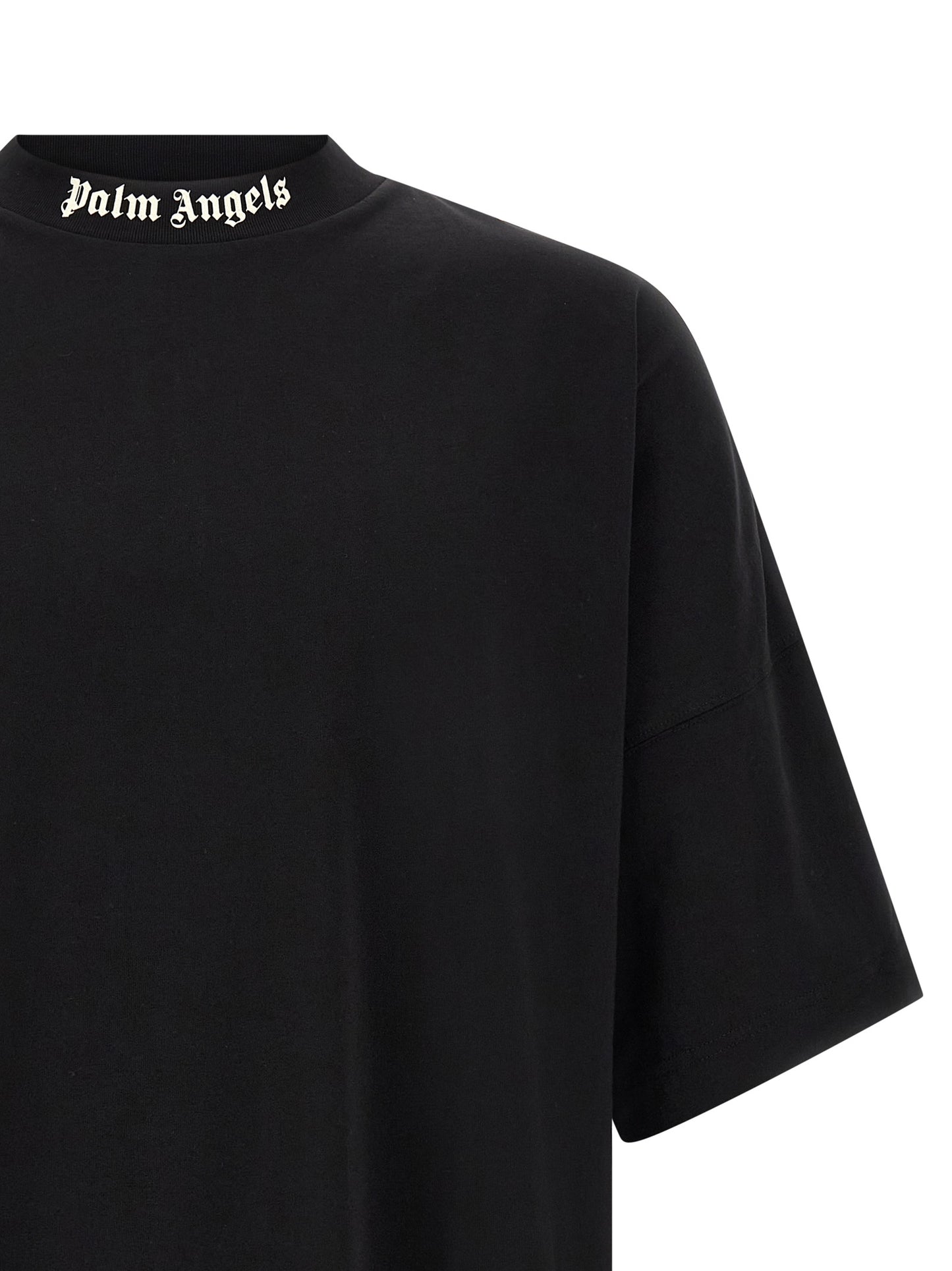 Palm Angels Men Logo Print T-Shirt PALM ANGELS