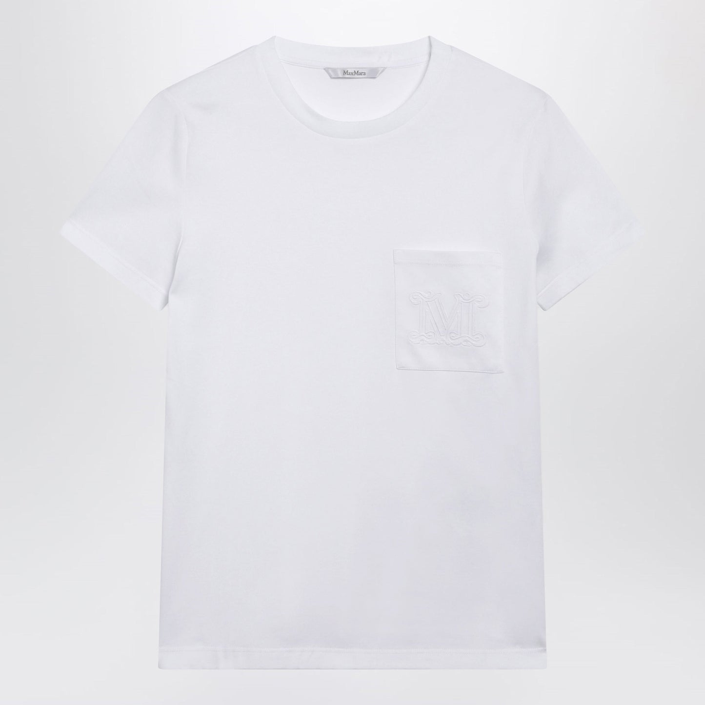 Max Mara White Cotton Jersey T-Shirt Women MAX MARA