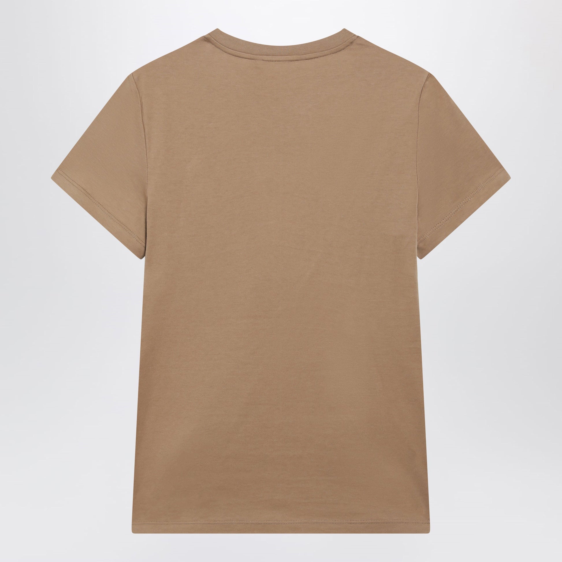 Max Mara Camel Cotton Jersey T-Shirt Women MAX MARA