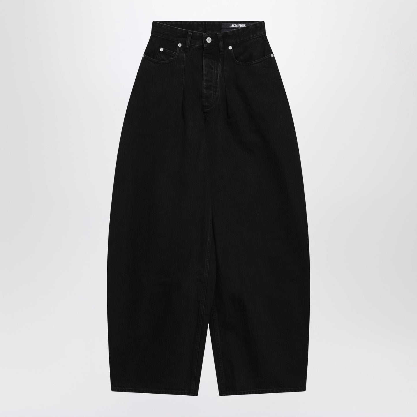 Jacquemus High-Waisted Black Denim Jeans Women JACQUEMUS
