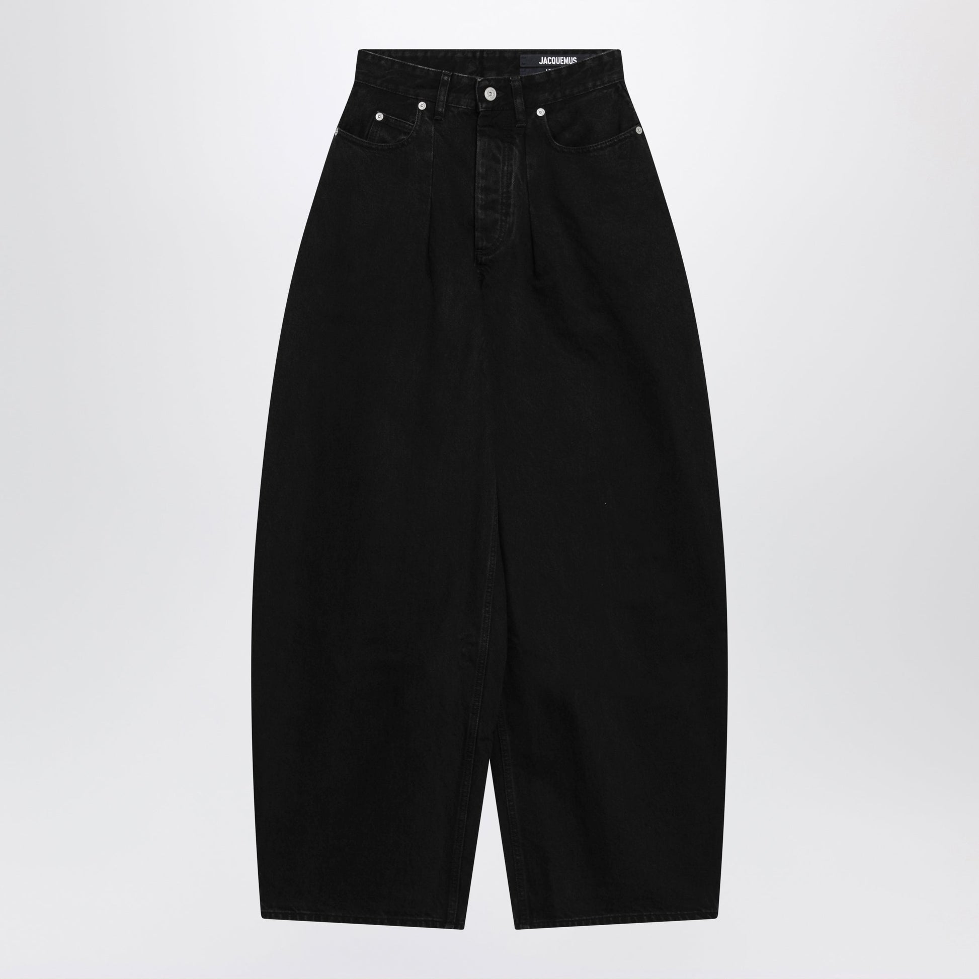 Jacquemus High-Waisted Black Denim Jeans Women JACQUEMUS