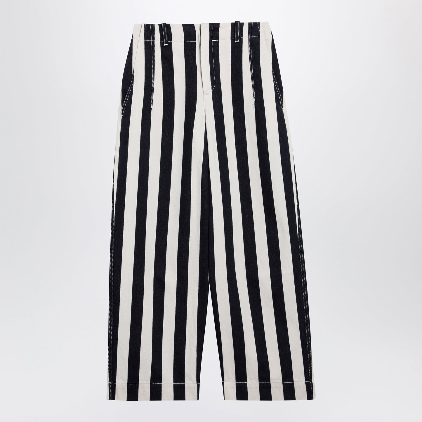 Jacquemus Parasol De-Nã®Mes Striped Denim Trousers Women JACQUEMUS
