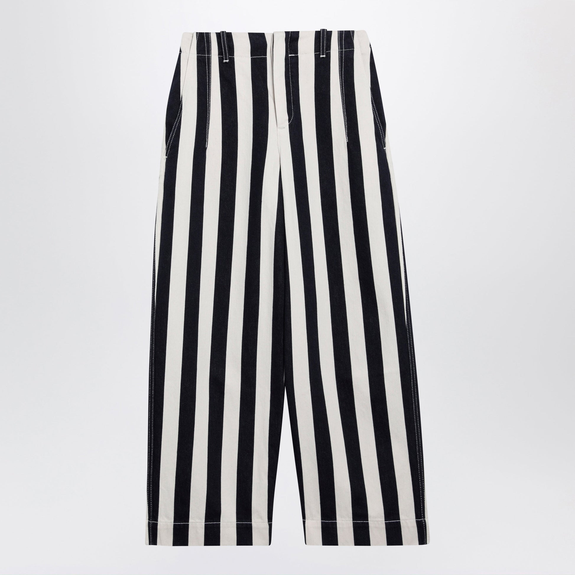 Jacquemus Parasol De-Nã®Mes Striped Denim Trousers Women JACQUEMUS