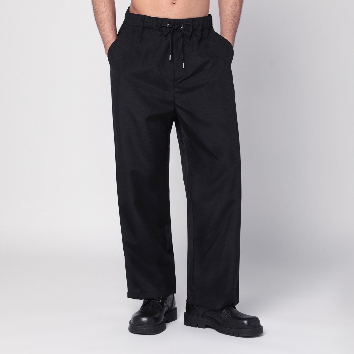 Oamc Peacemaker Black Trousers Men OAMC
