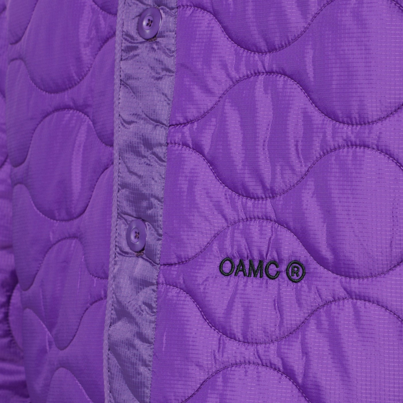 Oamc Purple Combat Liner Jacket Men OAMC
