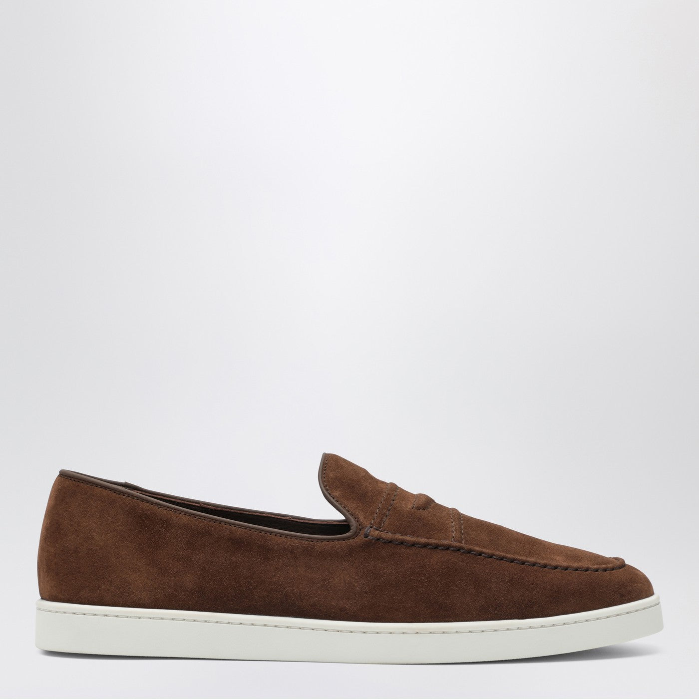 Church's Brown Suede Peebles Loafers Men CHURCH'S