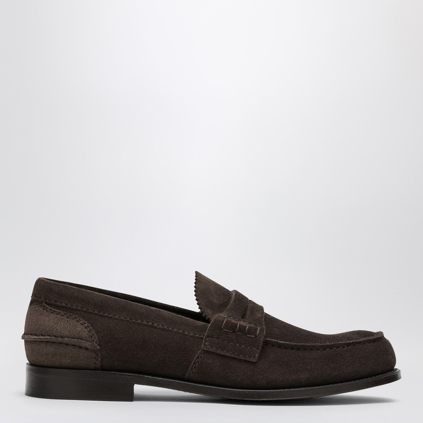 Church's Brown Pembrey Moccasin In Suede Men CHURCH'S