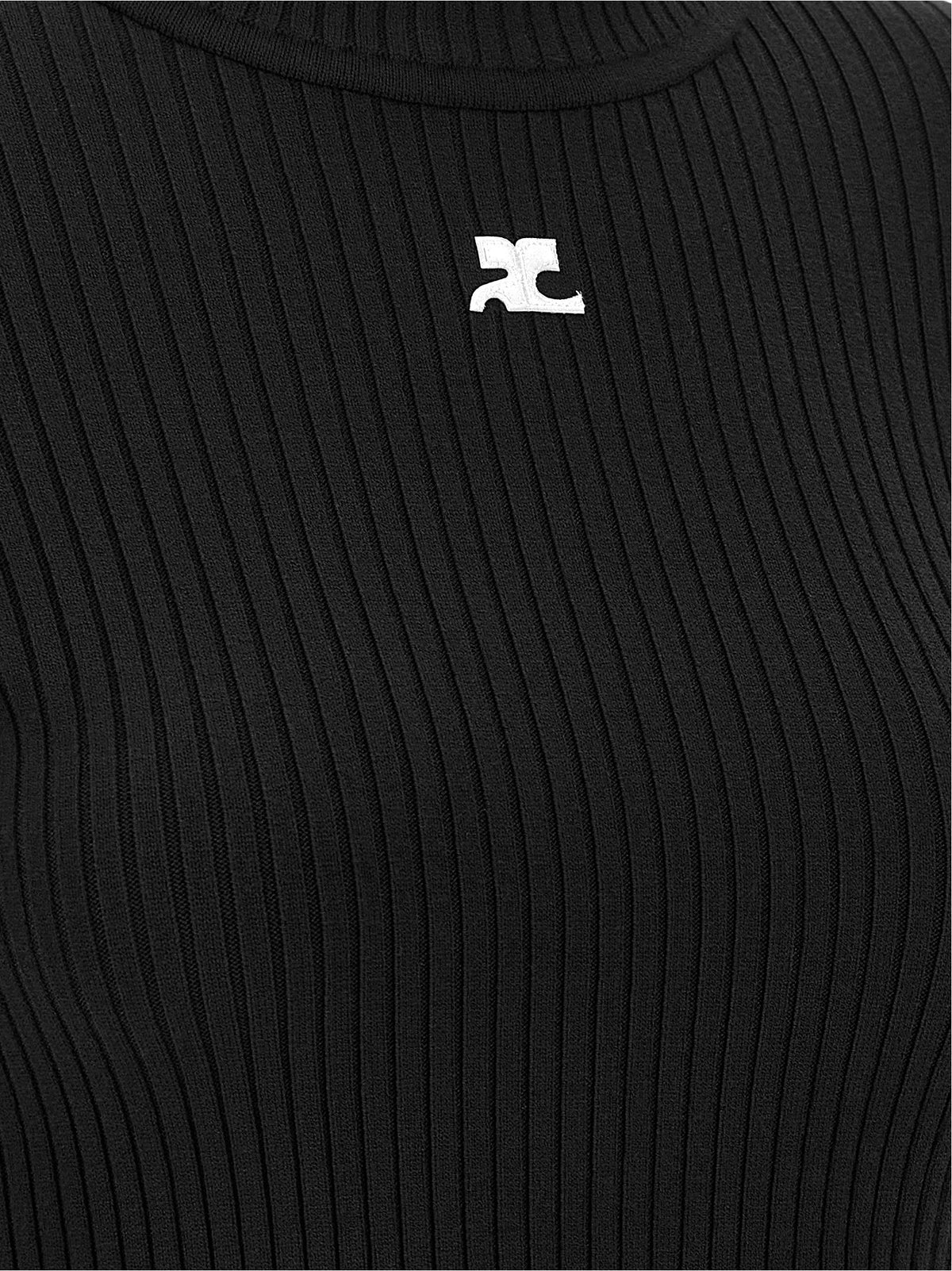 Courreges Women 'Reedition' High Neck Sweater COURREGES
