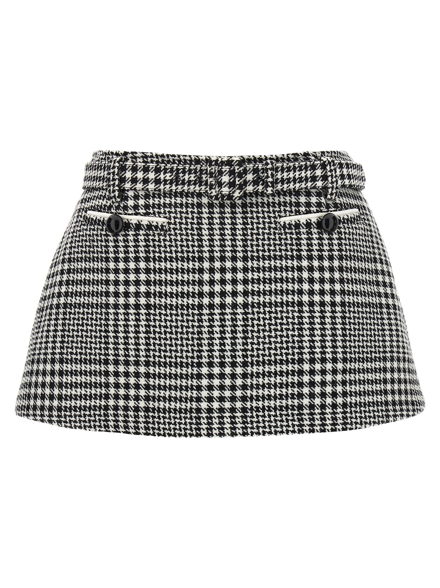 Self Portrait Women Bouclé Wool Skort SELF-PORTRAIT