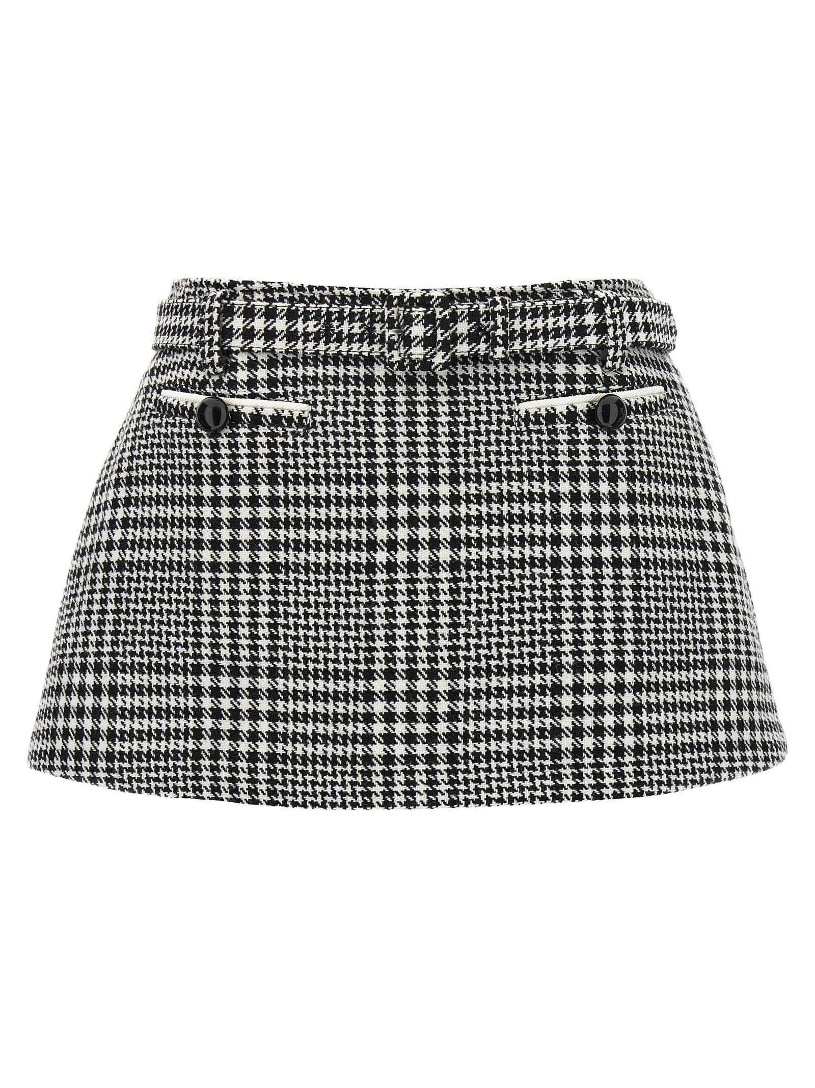 Self Portrait Women Bouclé Wool Skort SELF-PORTRAIT