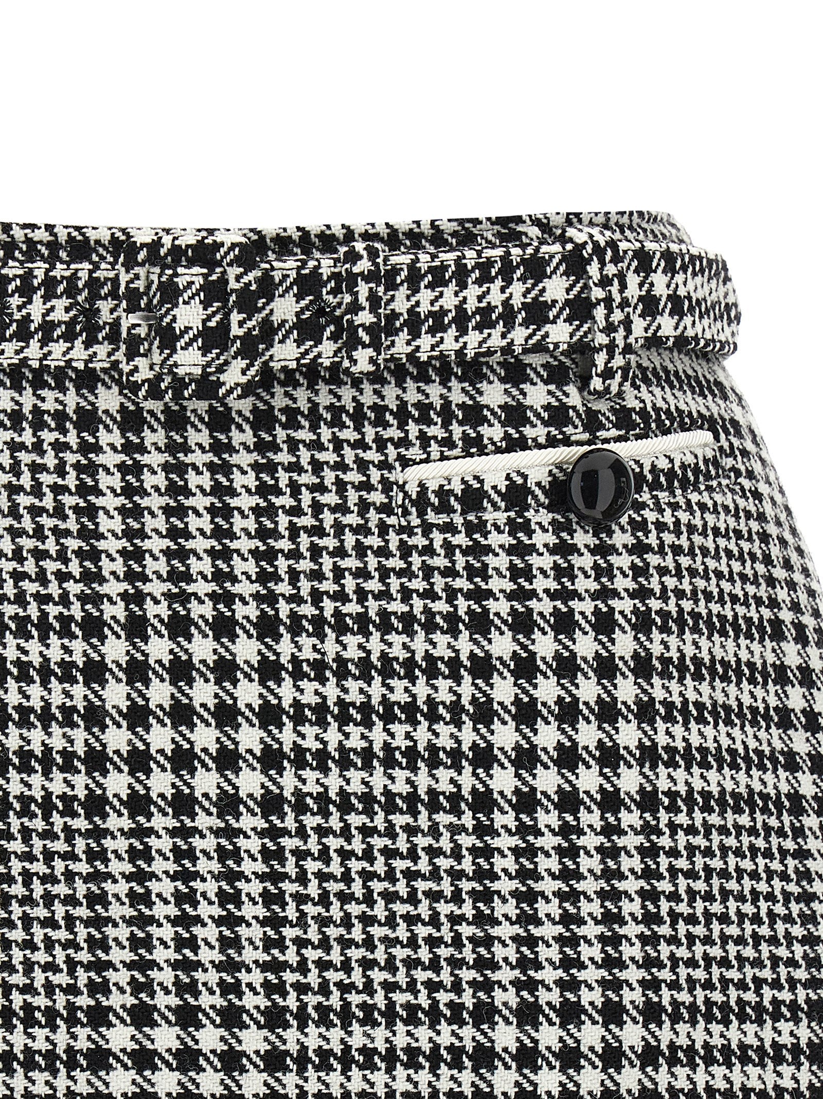 Self Portrait Women Bouclé Wool Skort SELF-PORTRAIT