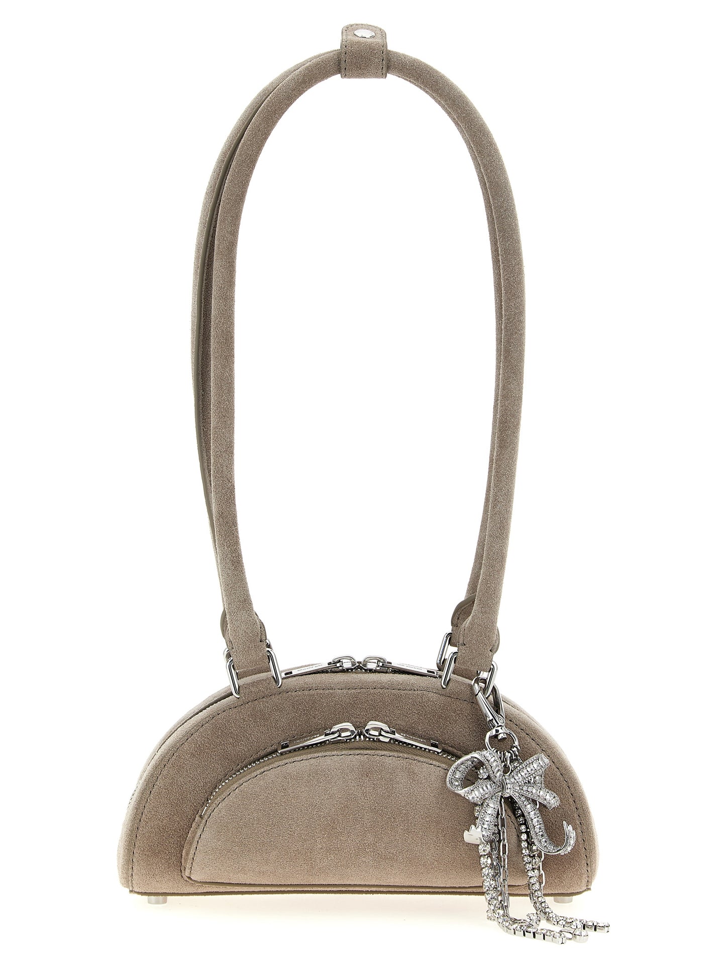 Self Portrait Women 'Suede Mini With Charm' Shoulder Bag SELF-PORTRAIT