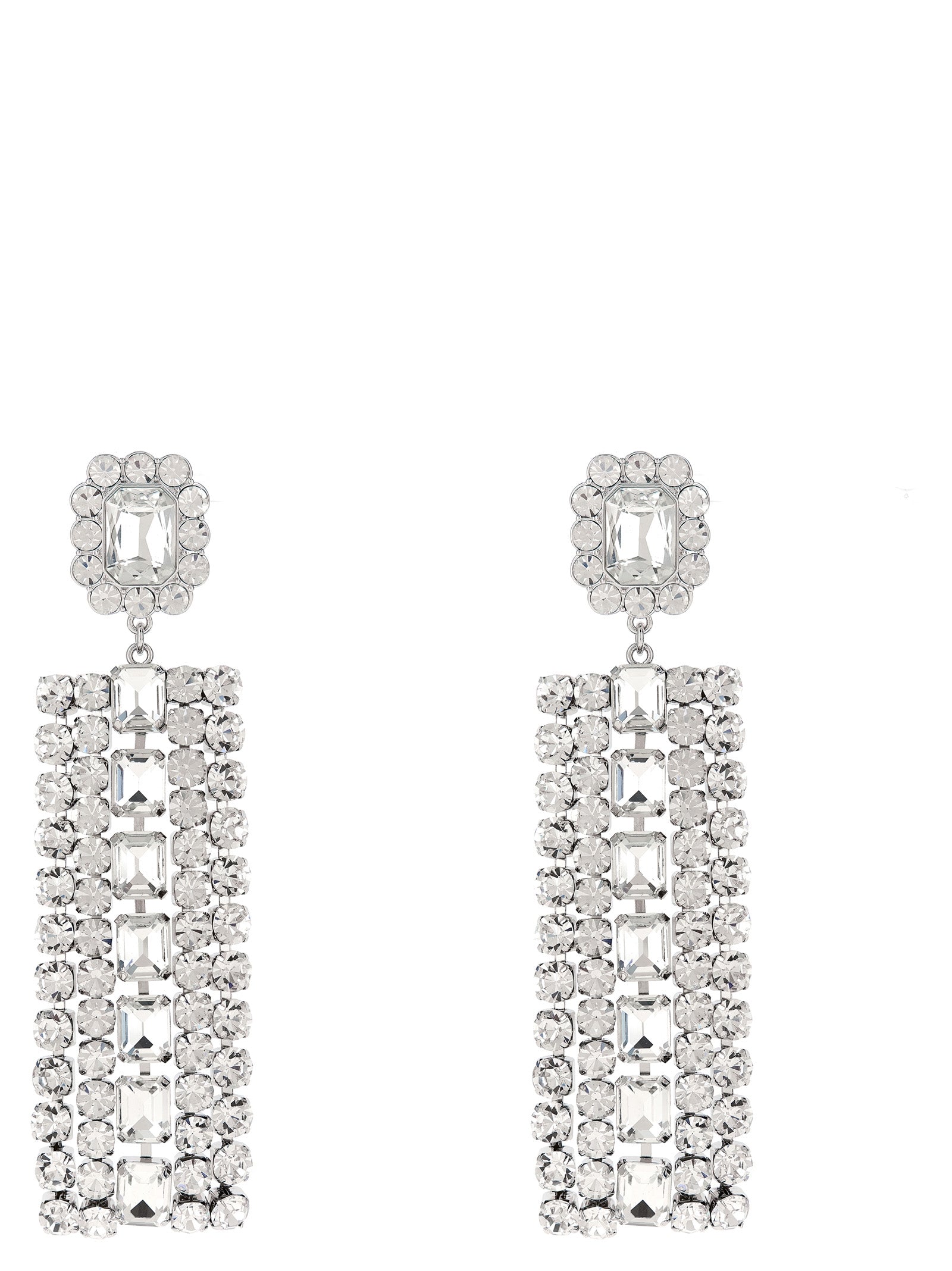 Self Portrait Women 'Multi Crystal Droplet' Earrings SELF-PORTRAIT