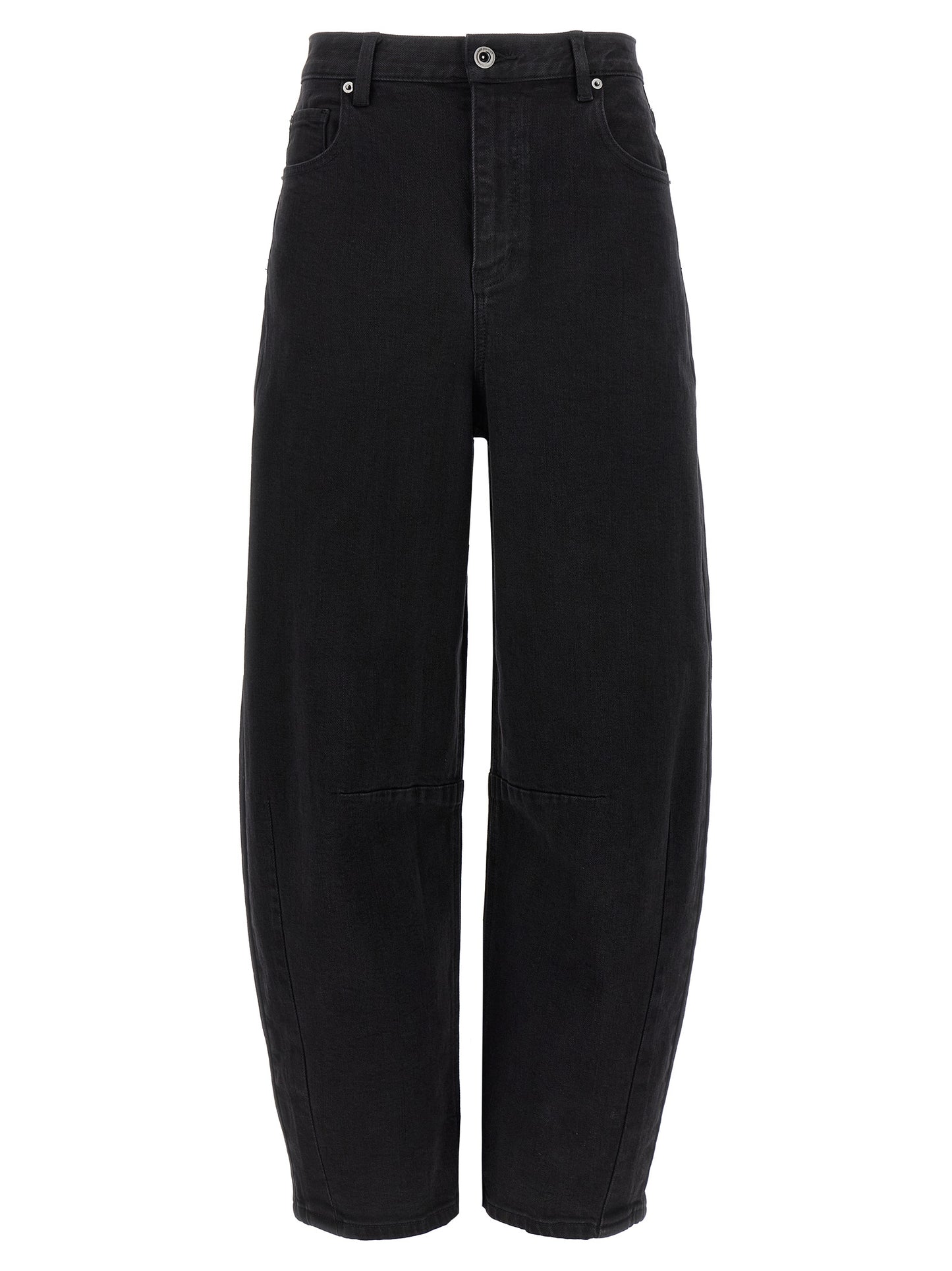 Self Portrait Women 'Black Barrel Leg' Jeans SELF-PORTRAIT