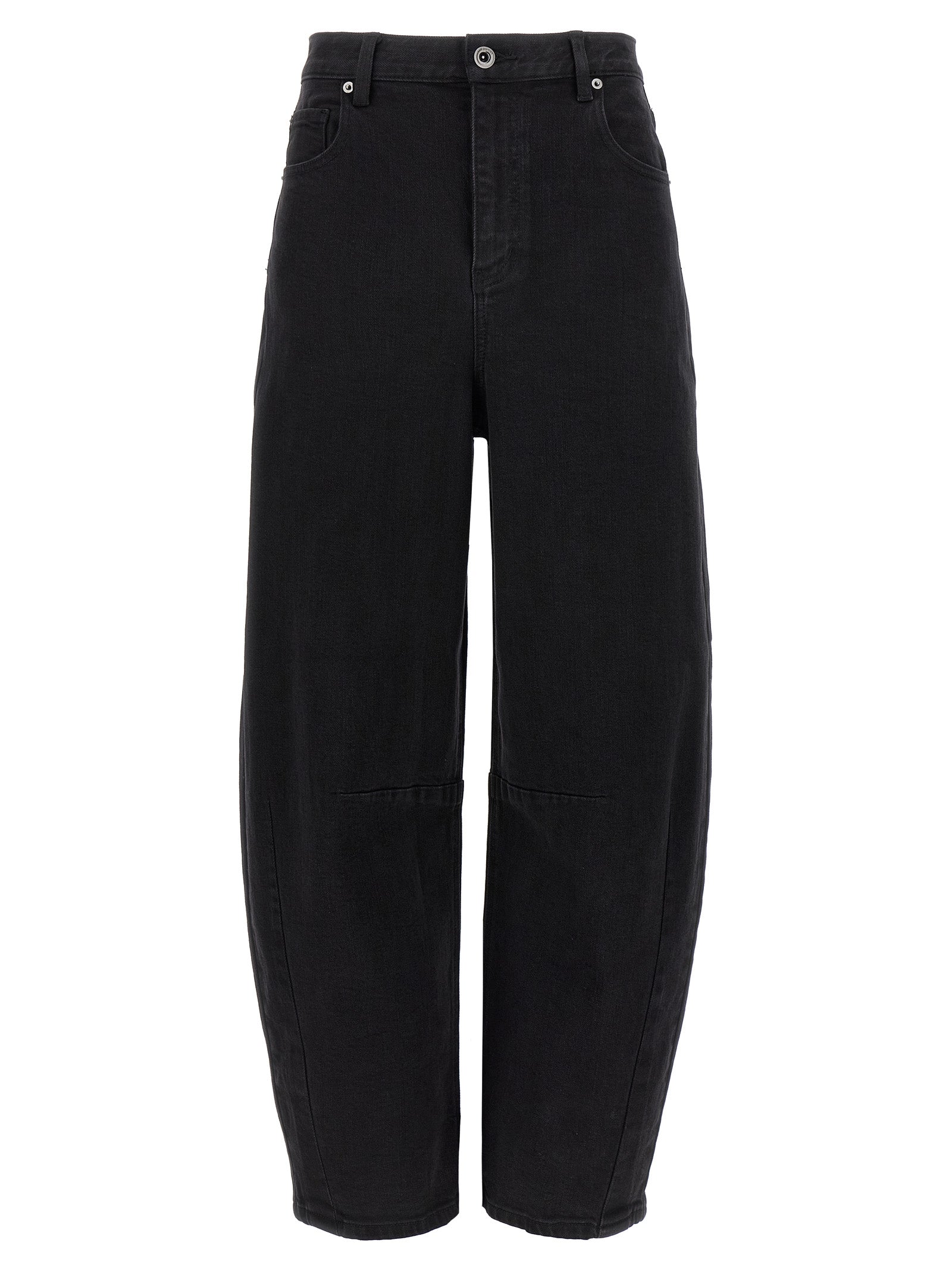 Self Portrait Women 'Black Barrel Leg' Jeans SELF-PORTRAIT