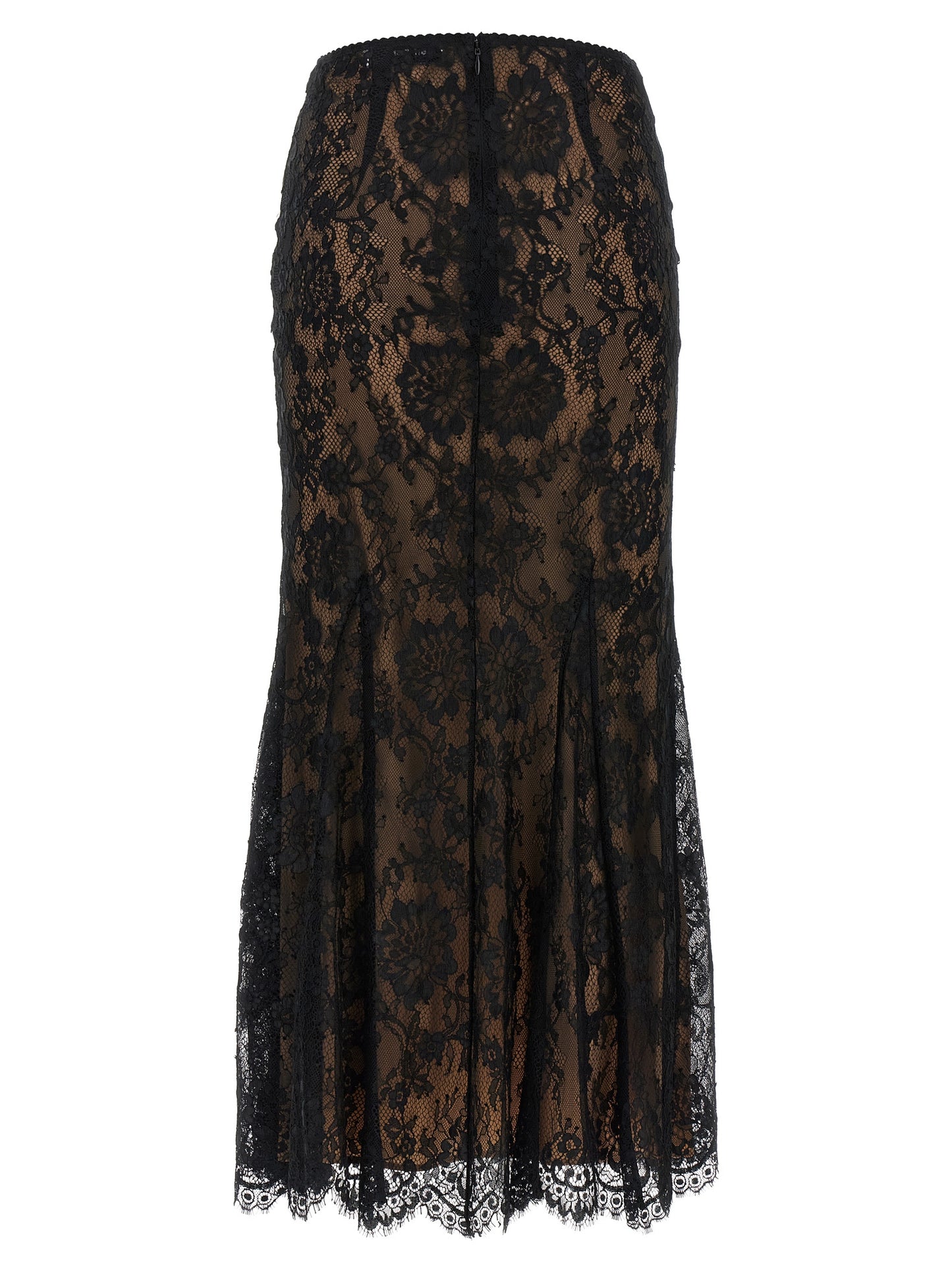 Self Portrait Women 'Black Lace Midi' Skirt SELF-PORTRAIT