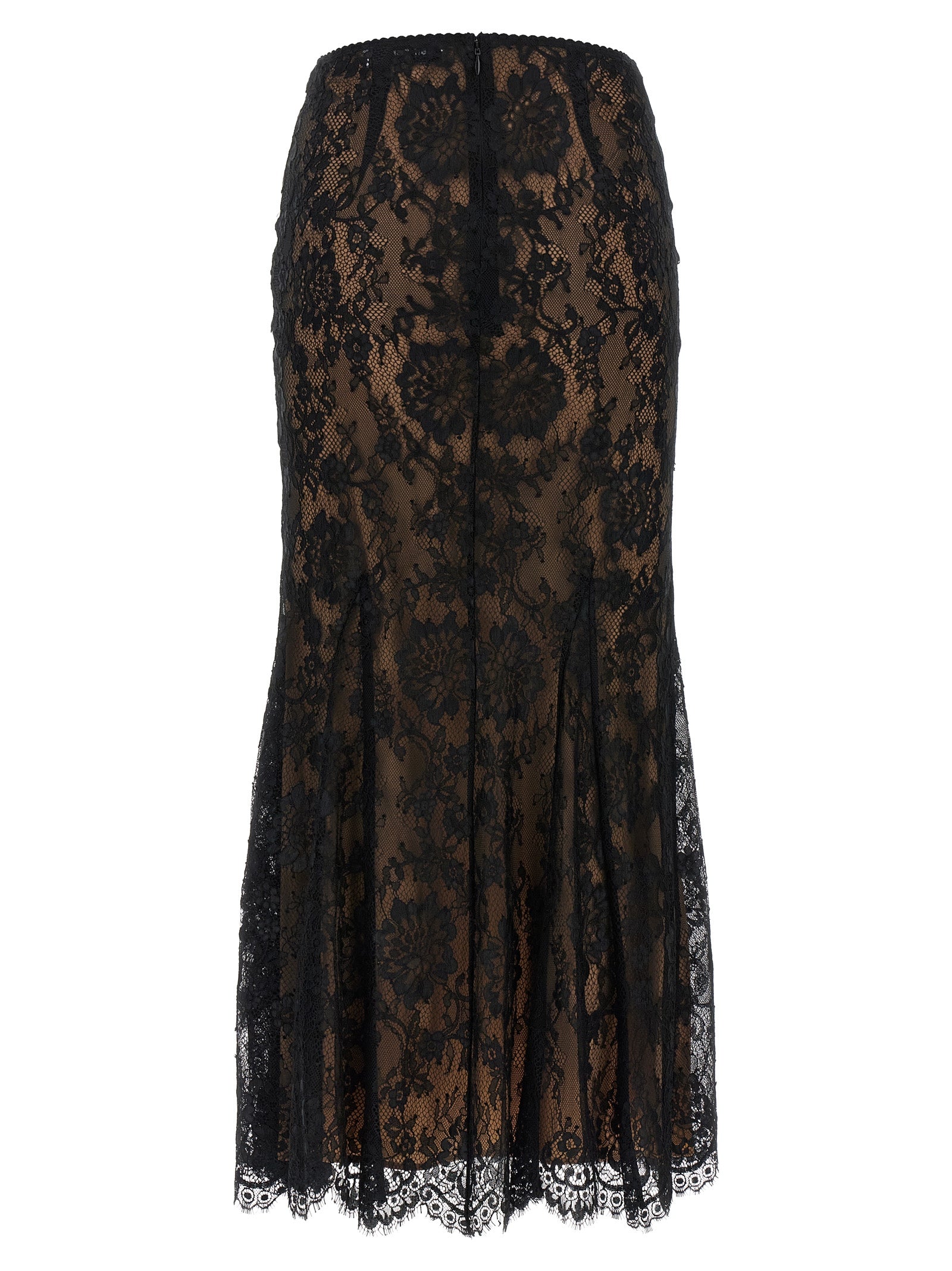 Self Portrait Women 'Black Lace Midi' Skirt SELF-PORTRAIT