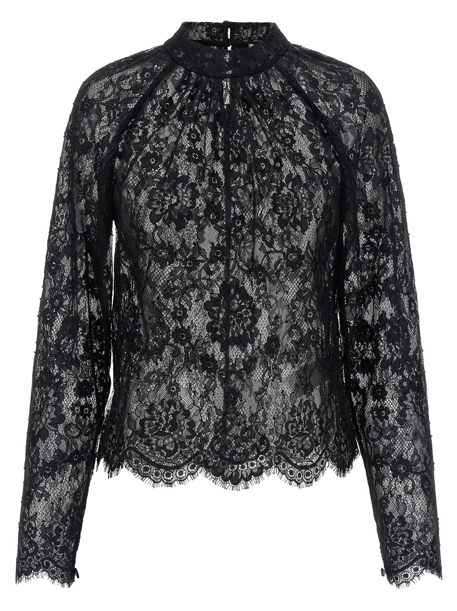 Self Portrait Women 'Black Lace' Blouse SELF-PORTRAIT